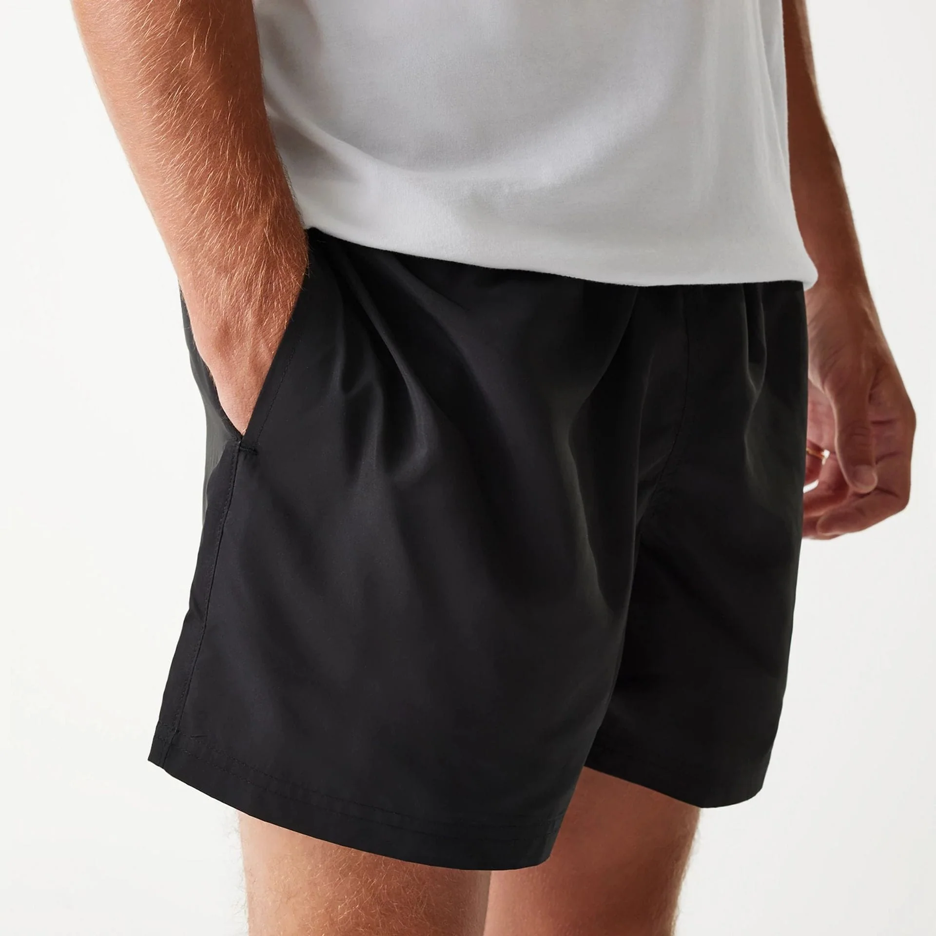 New Era Black Swim Shorts - Image 4