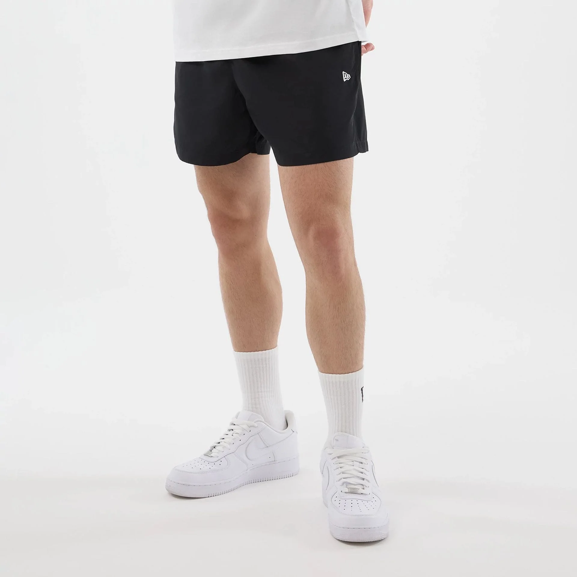 New Era Black Swimming Shorts - Image 3