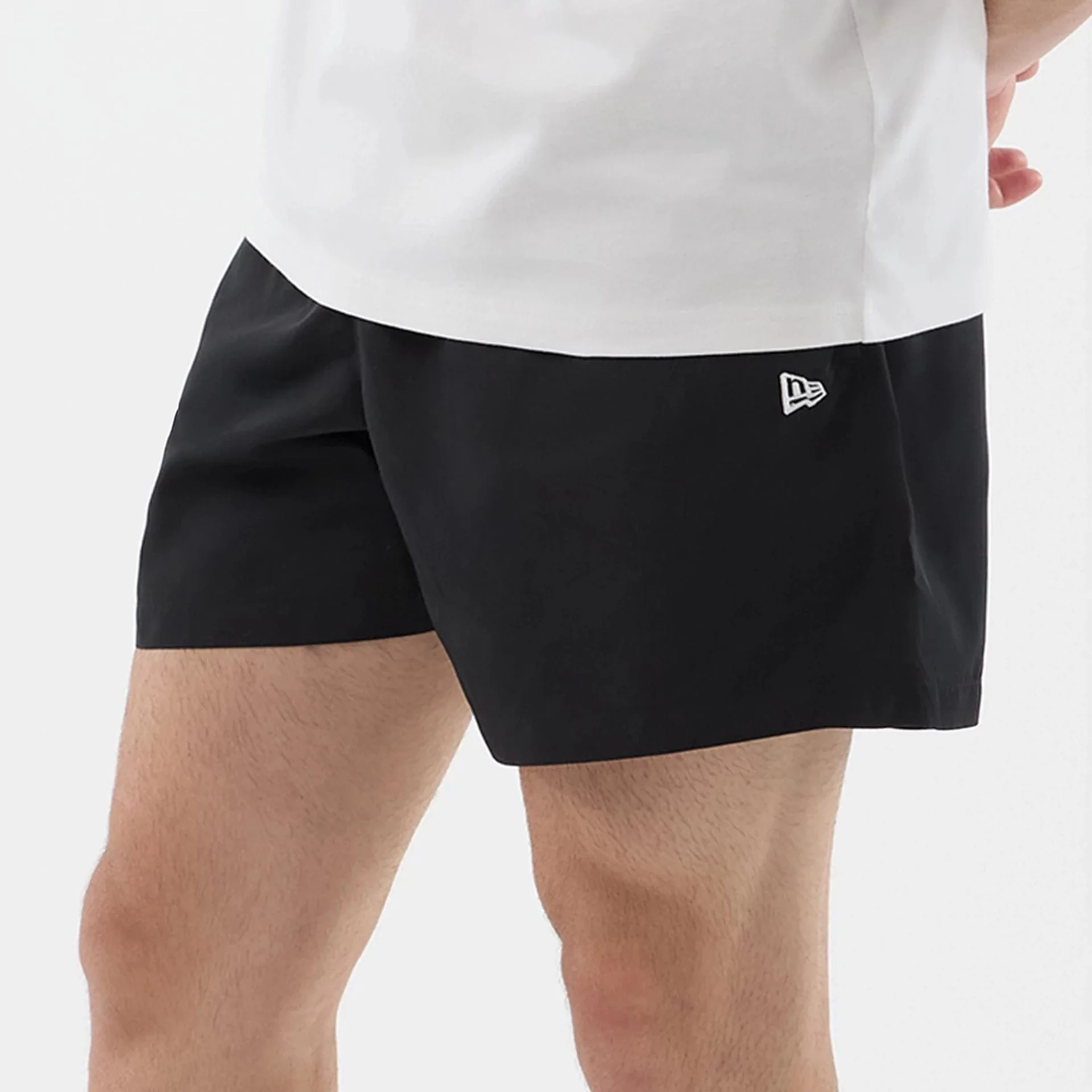 New Era Black Swimming Shorts - Image 5