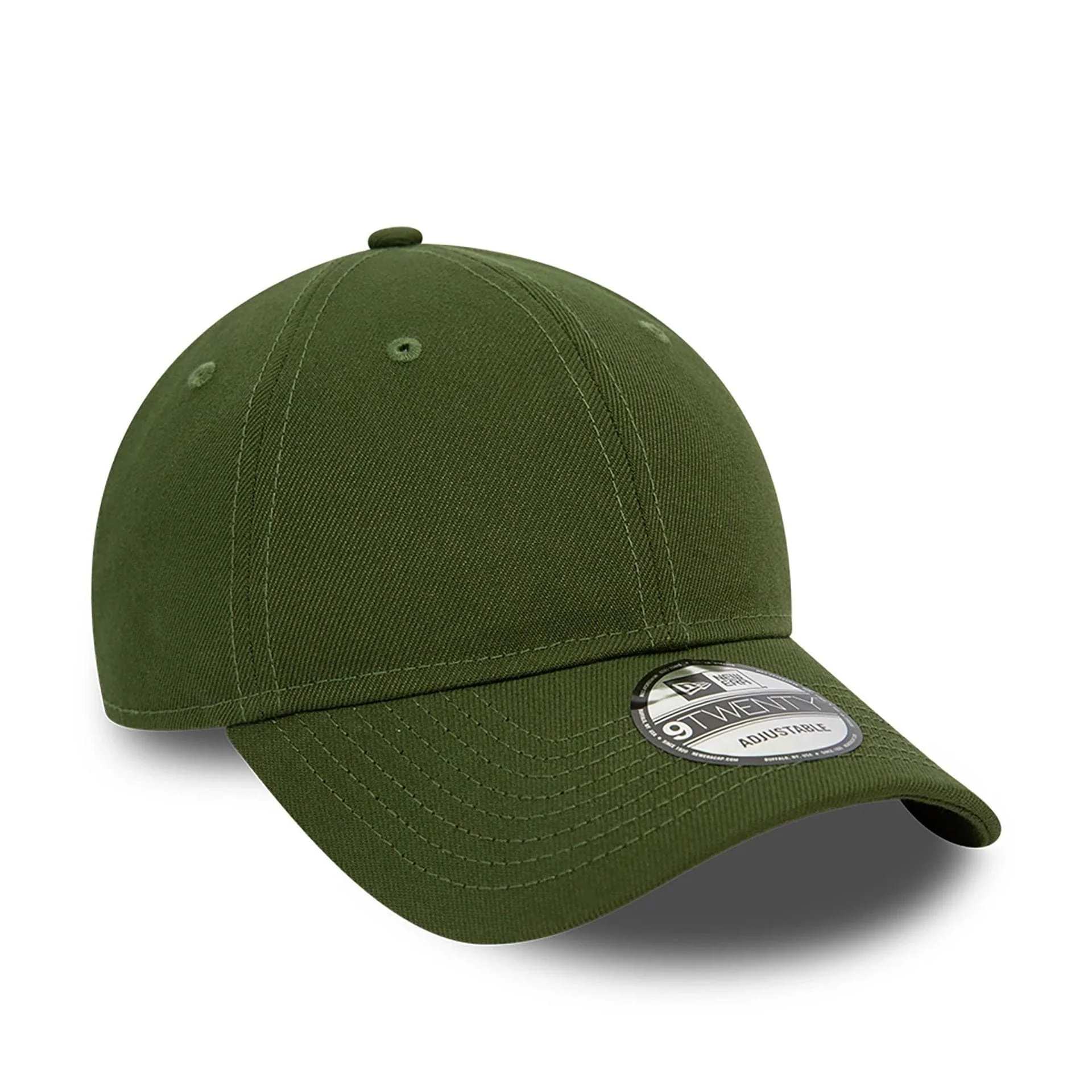 New Era Blank Dark Green 9TWENTY Adjustable Cap - Image 3