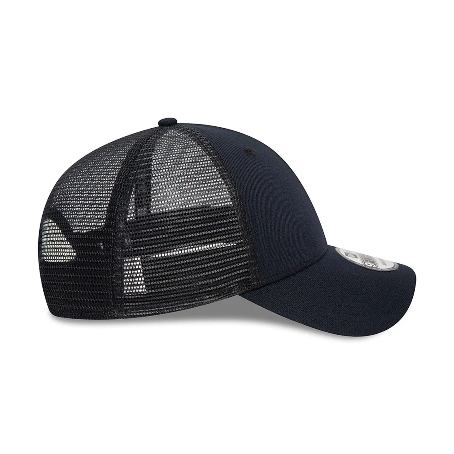 New Era Blank Navy 9FORTY Trucker Cap - Image 5