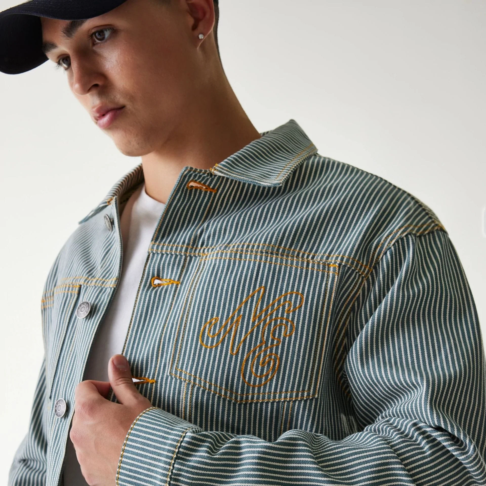 New Era Blue Denim Jacket - Image 4