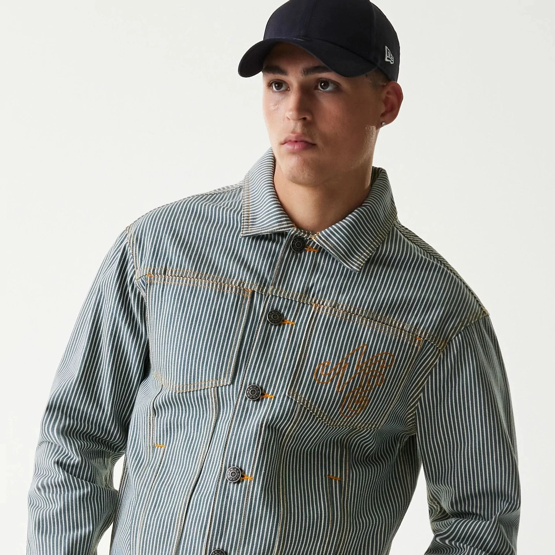 New Era Blue Denim Jacket - Image 7