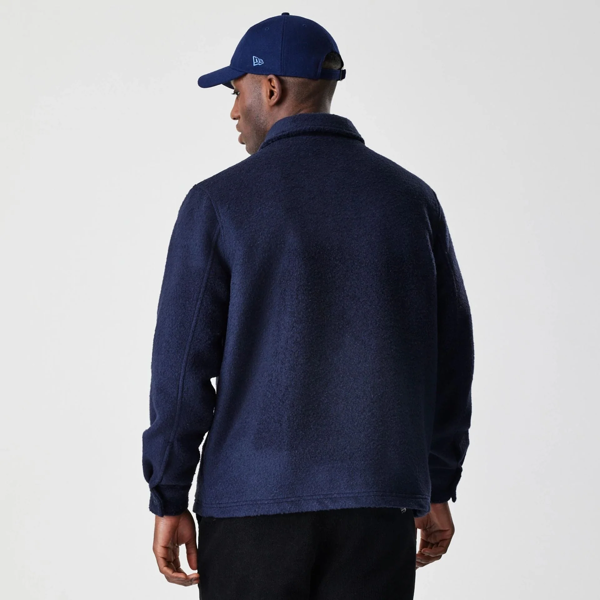 New Era Borg Navy Shacket - Image 2
