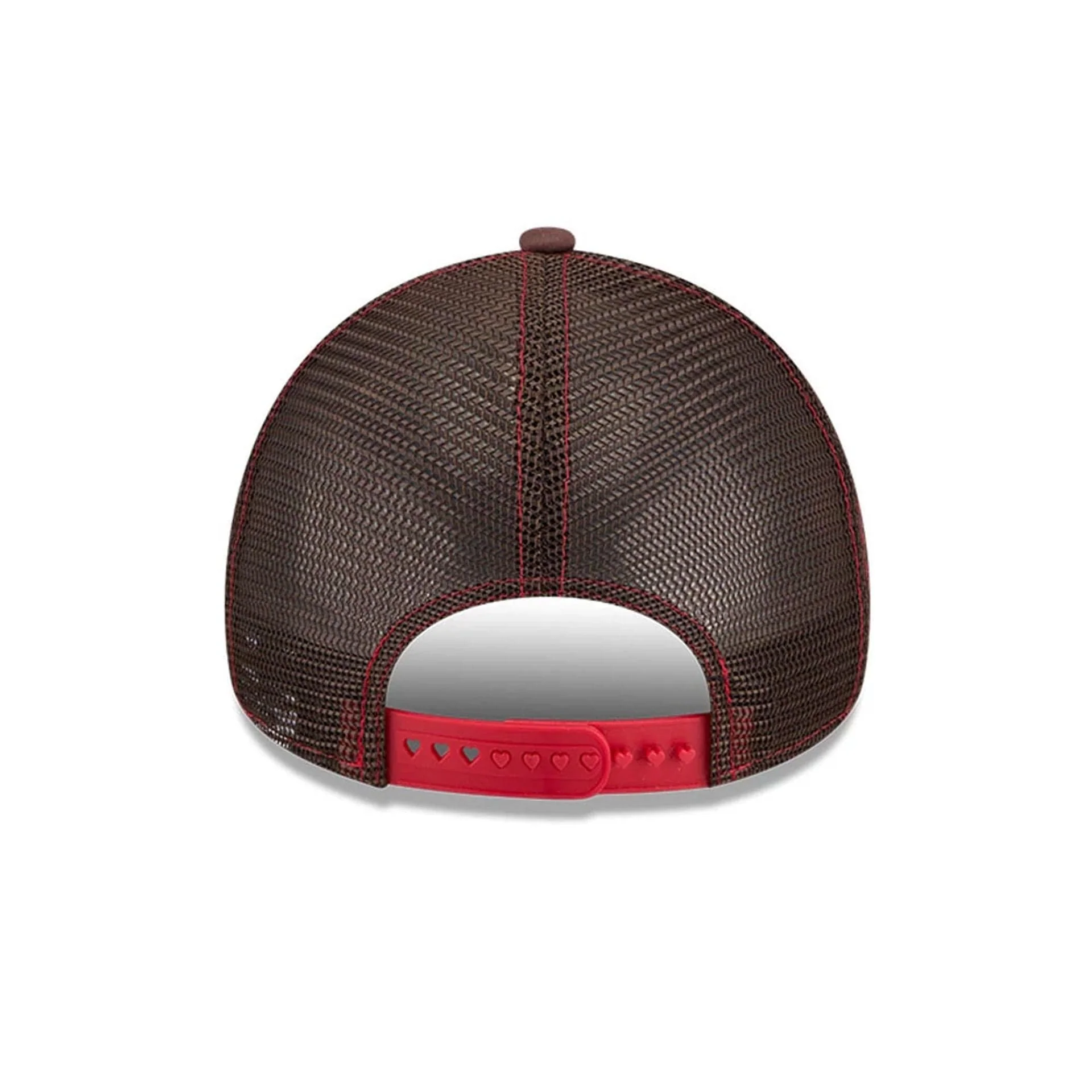 New Era Broken Heart Service & Repair White 9FORTY A-Frame Trucker Adjustable Cap - Image 3