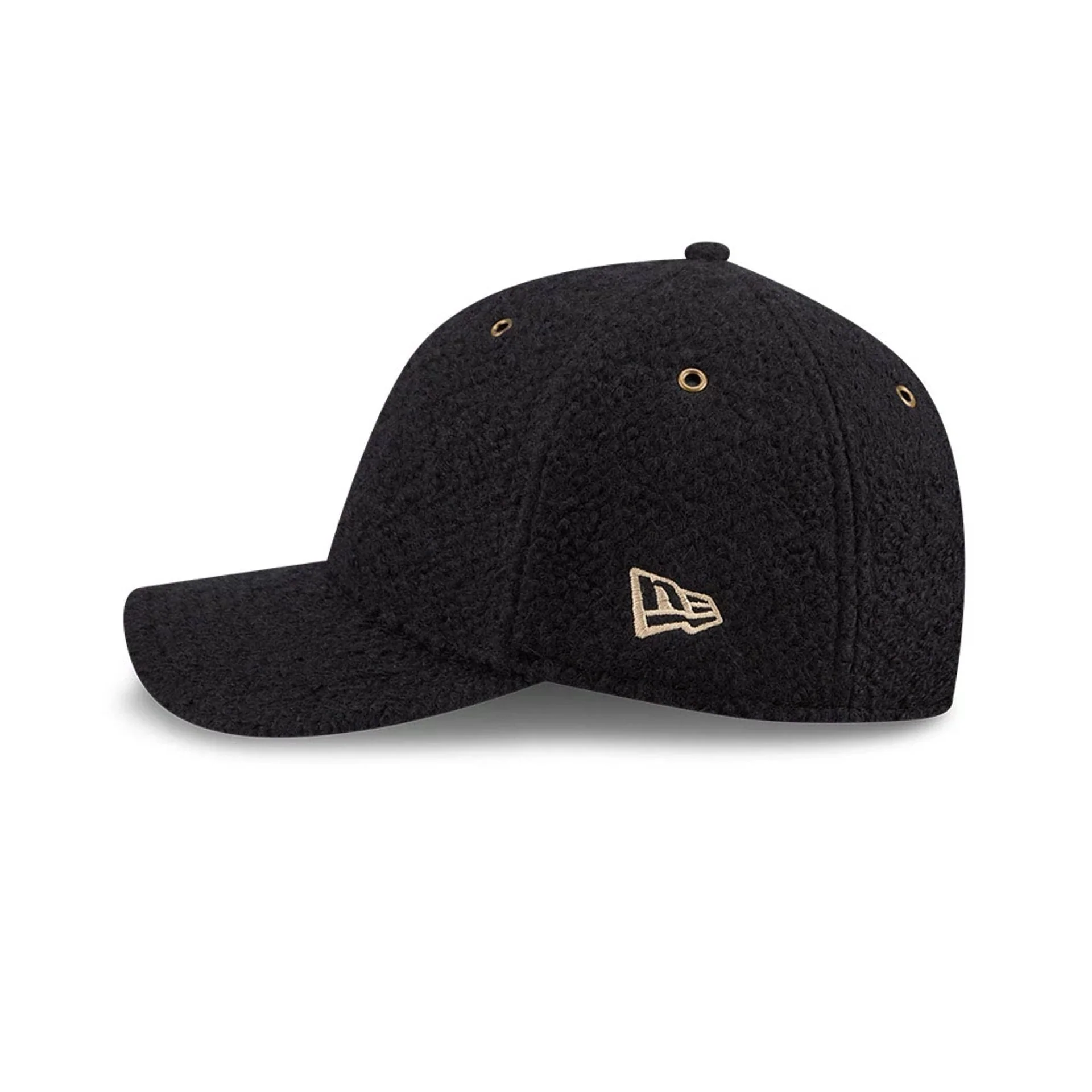 New Era Brushed Fleece Black 9FORTY M-Crown Adjustable Cap - Image 5