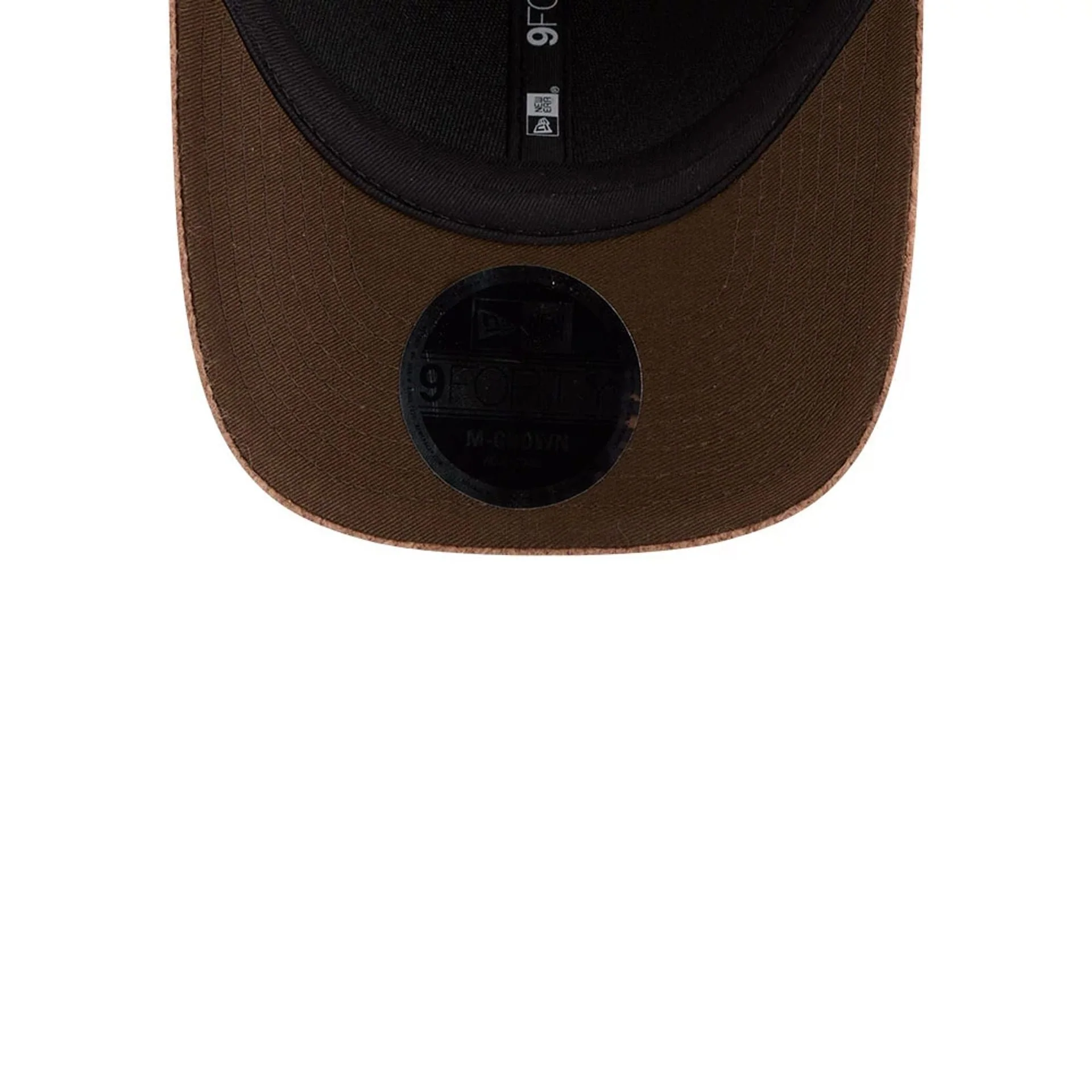New Era Brushed Fleece Brown 9FORTY M-Crown Adjustable Cap - Image 3