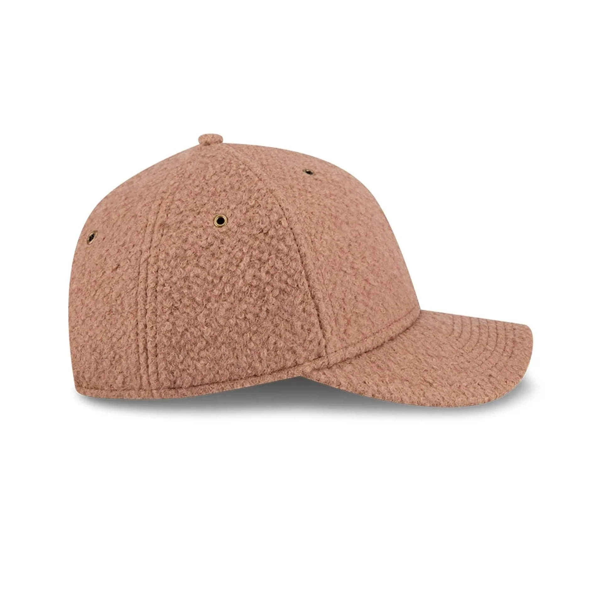 New Era Brushed Fleece Brown 9FORTY M-Crown Adjustable Cap - Image 7