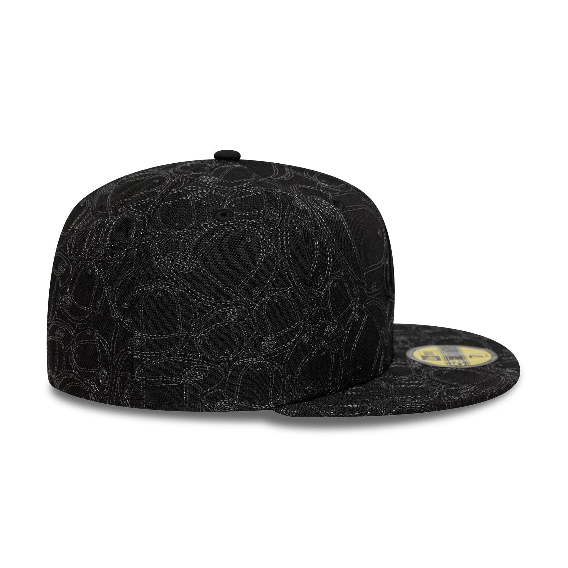 New Era Cap Black 59FIFTY Fitted Cap - Image 6