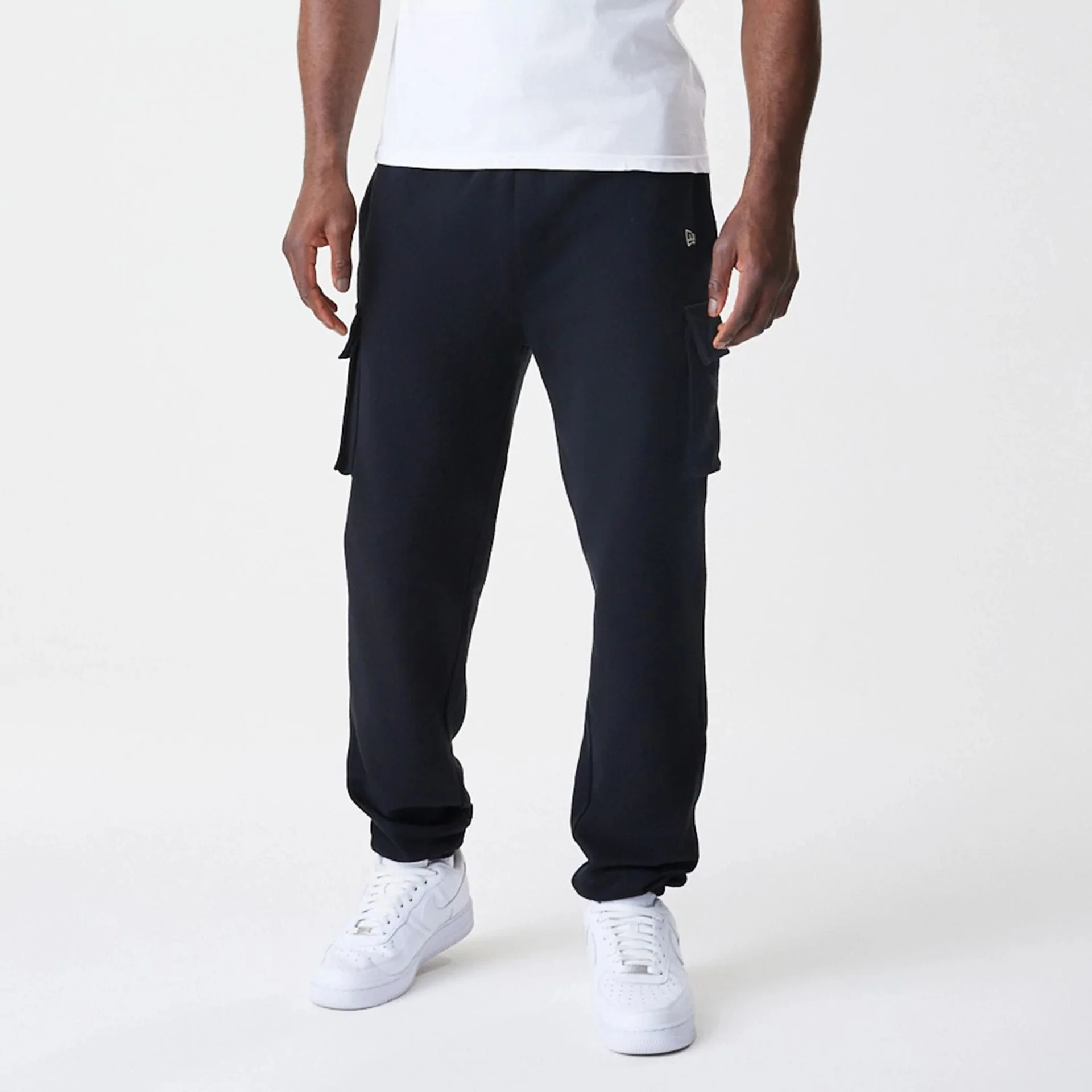 New Era Cargo Black Joggers - Image 3