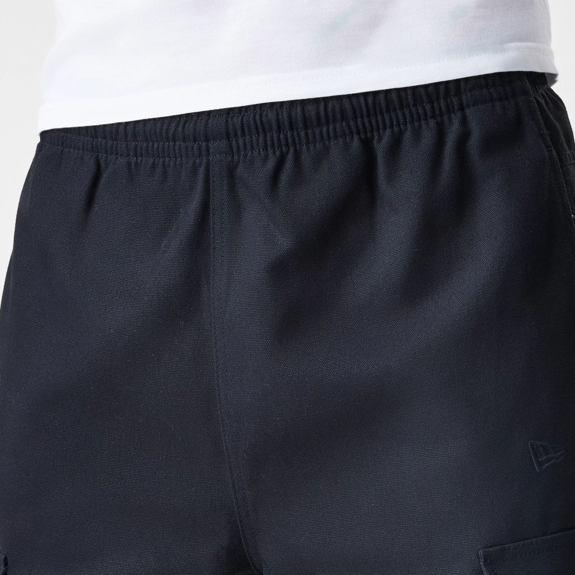 New Era Cargo Black Straight Leg Trousers - Image 6