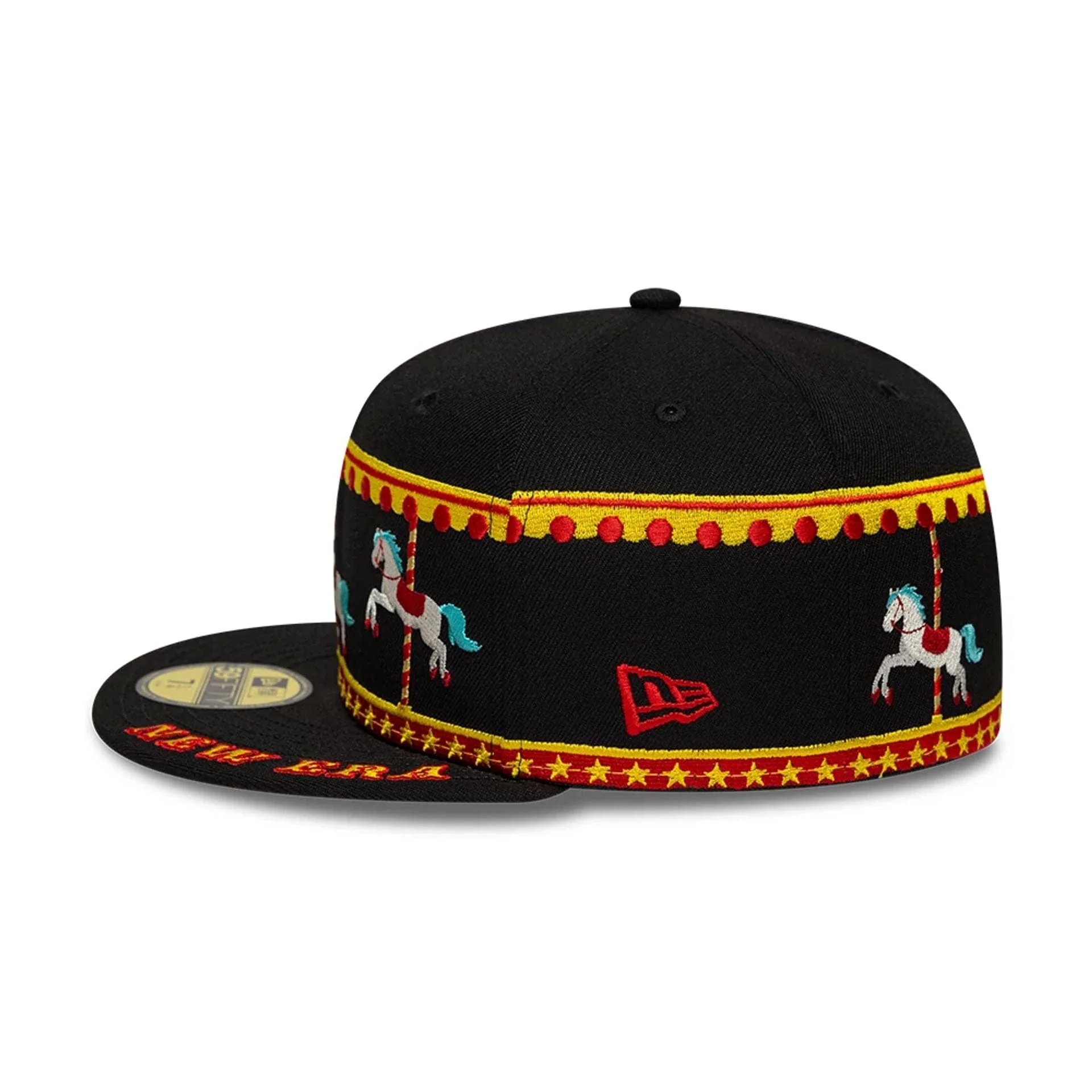 New Era Carousel Black 59FIFTY Fitted Cap - Image 5