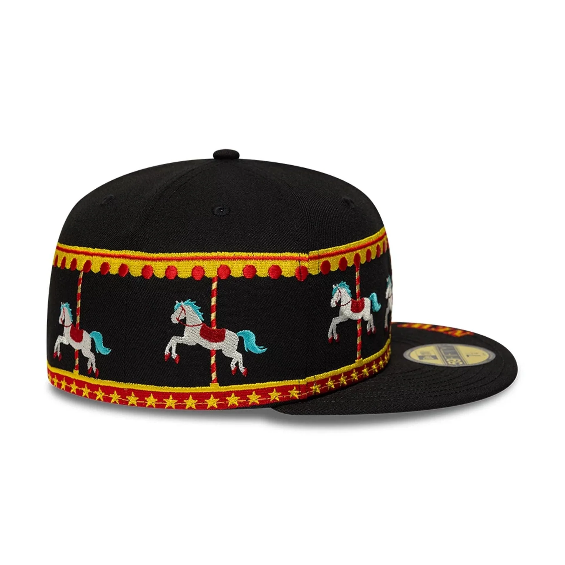 New Era Carousel Black 59FIFTY Fitted Cap - Image 6