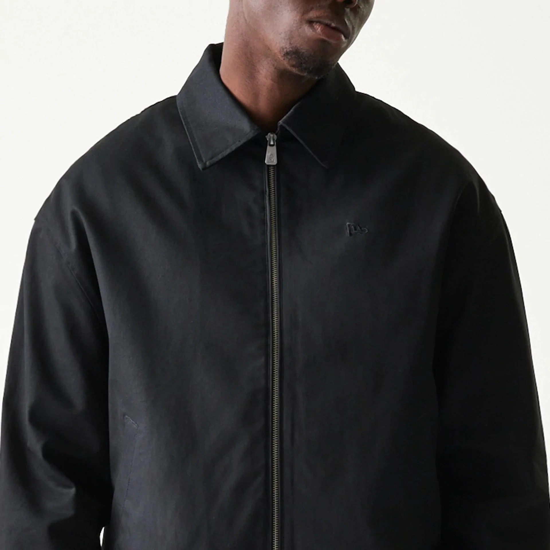 New Era Collared Black Jacket - Image 5