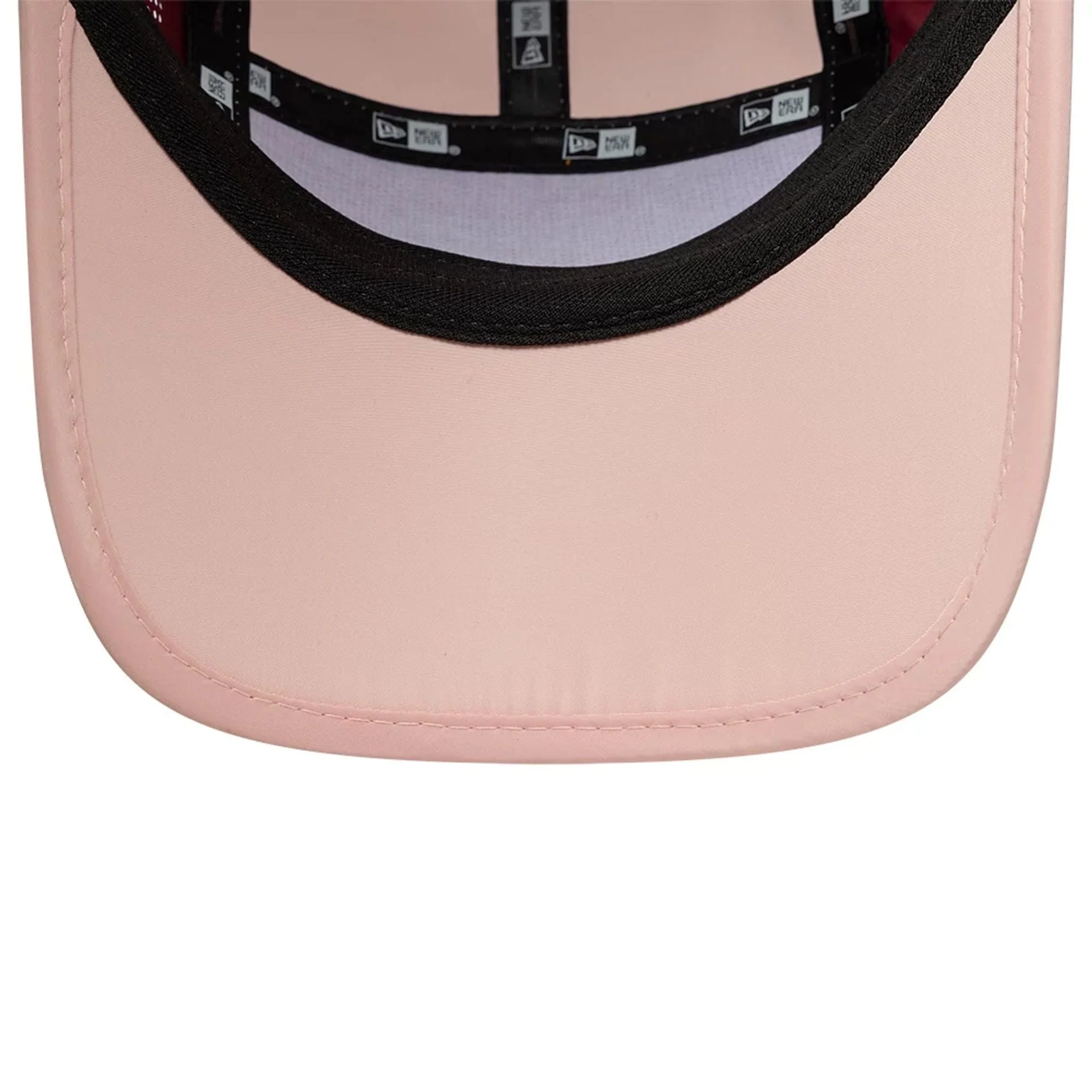 New Era Colour Block Dark Red Runner Adjustable Cap - Image 5