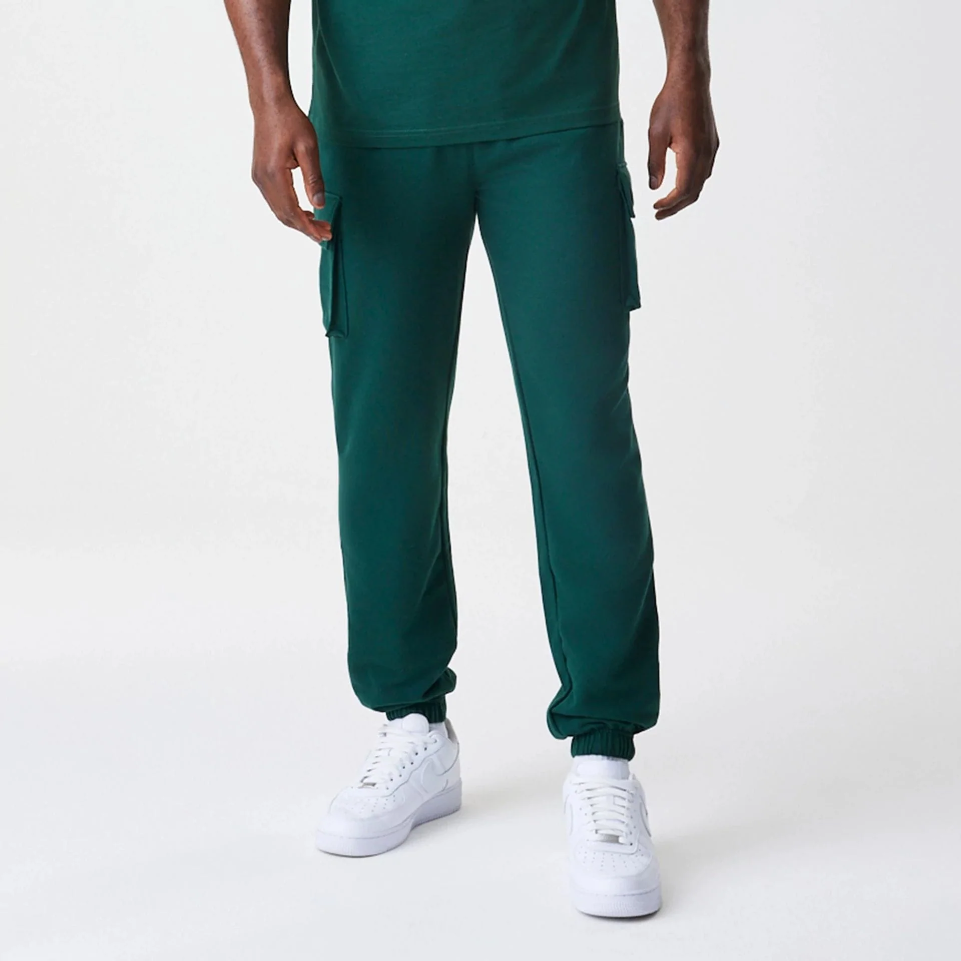 New Era Core Cargo Dark Green Joggers - Image 3
