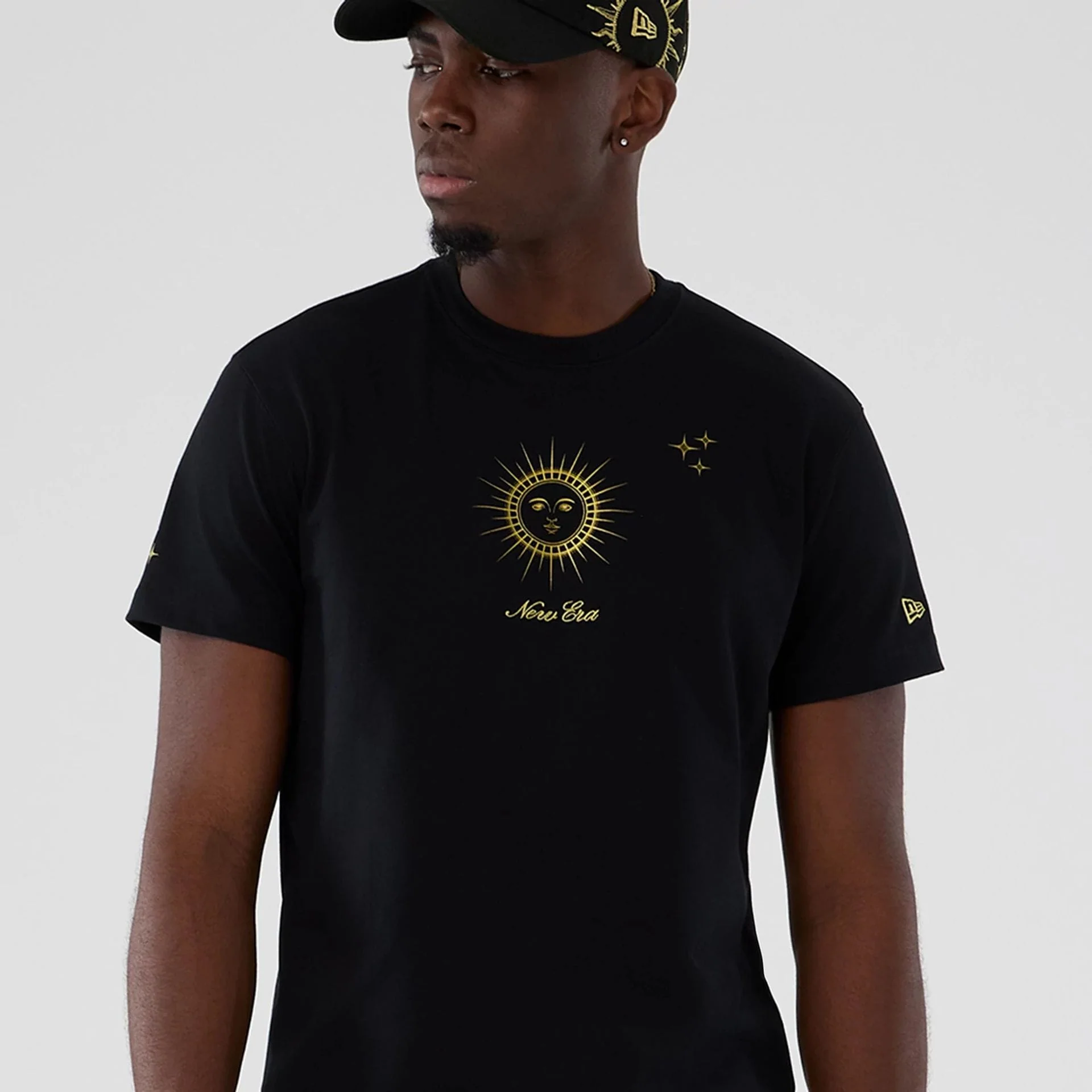 New Era Cosmic Craft Black T-Shirt - Image 7