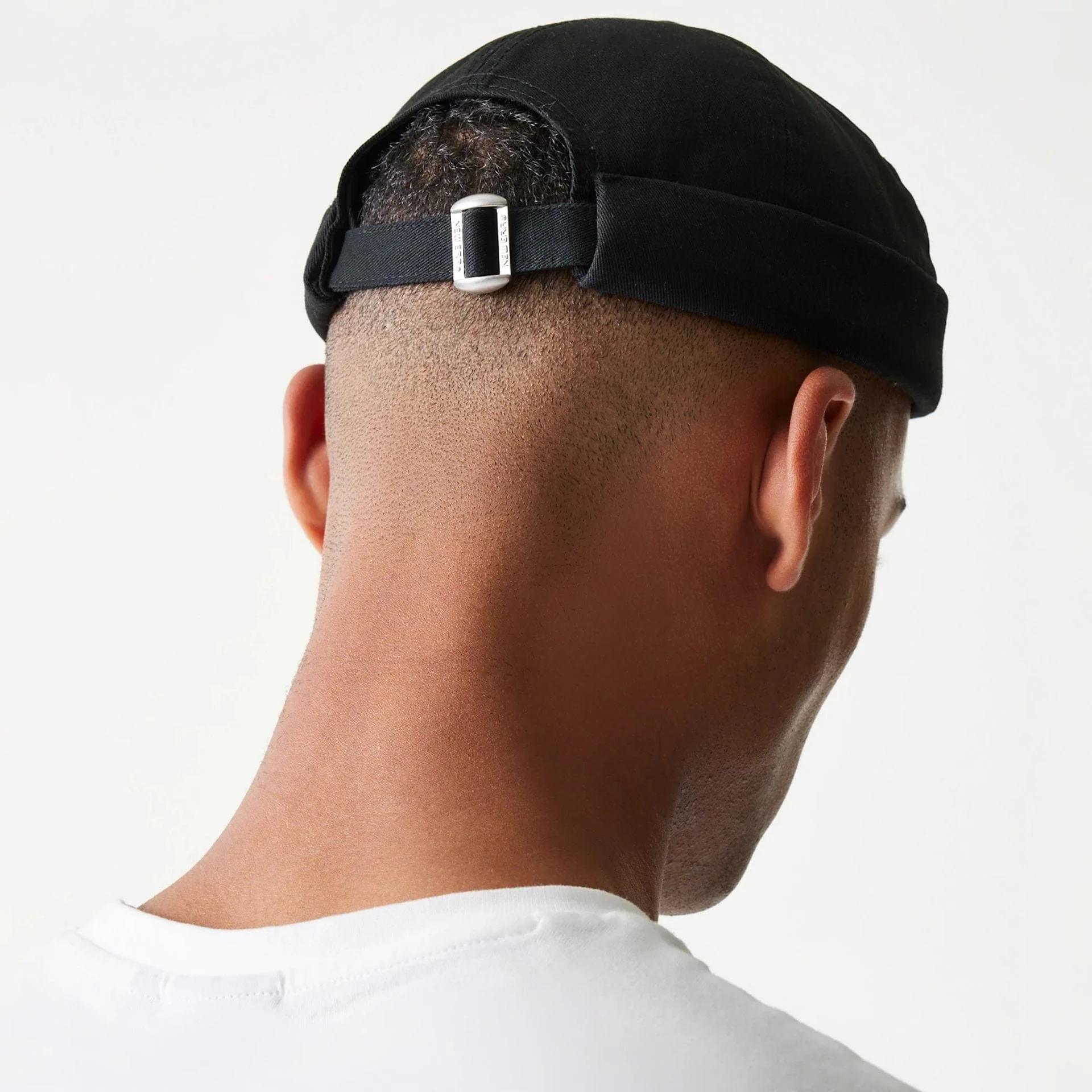 New Era Cotton Twill Black Docker Hat - Image 3