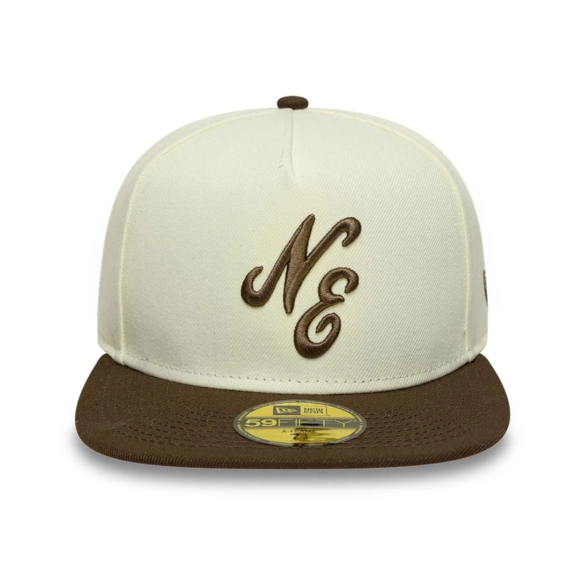 New Era Cream 59FIFTY A-Frame Fitted Cap - Image 3