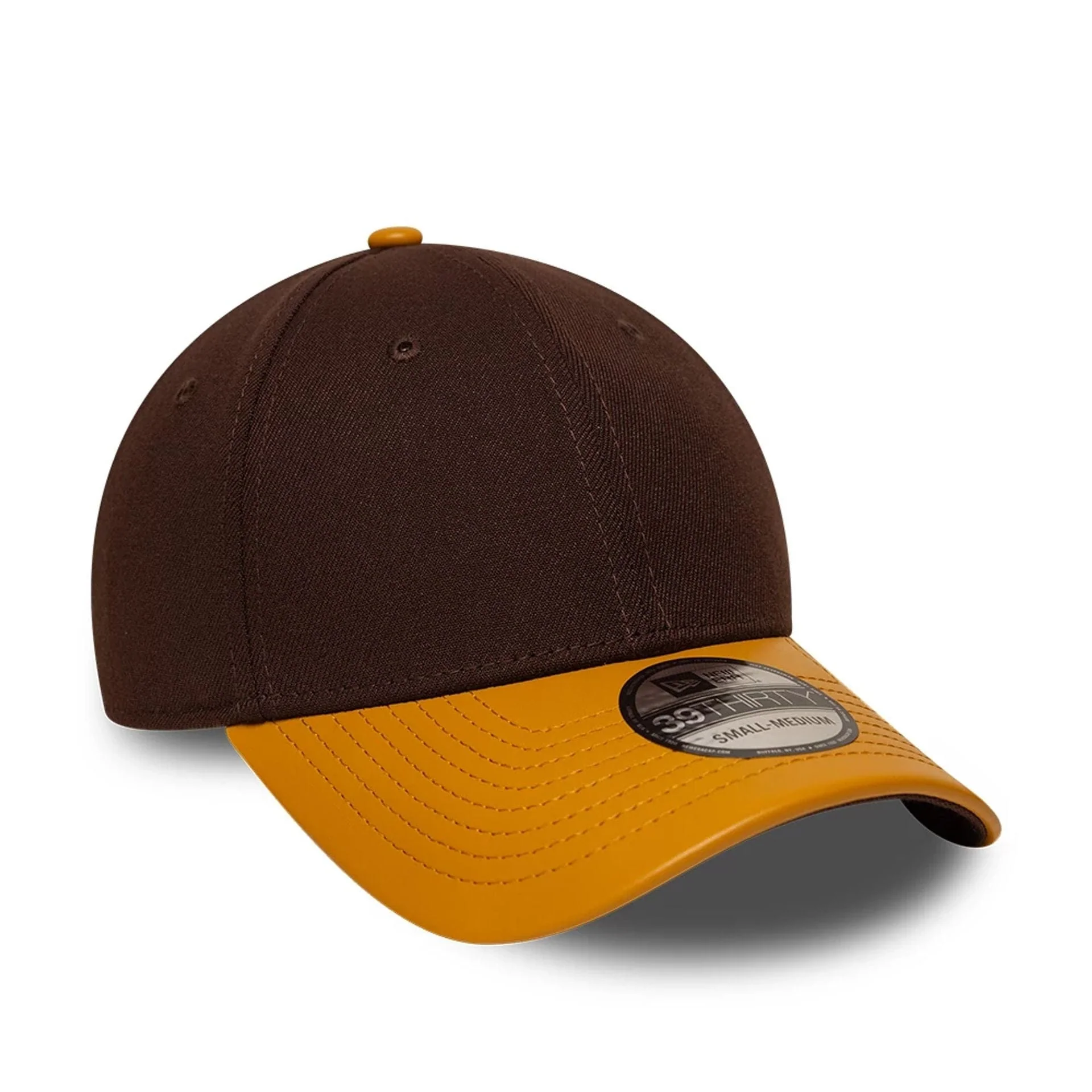 New Era Dark Brown 39THIRTY Stretch Fit Cap - Image 3