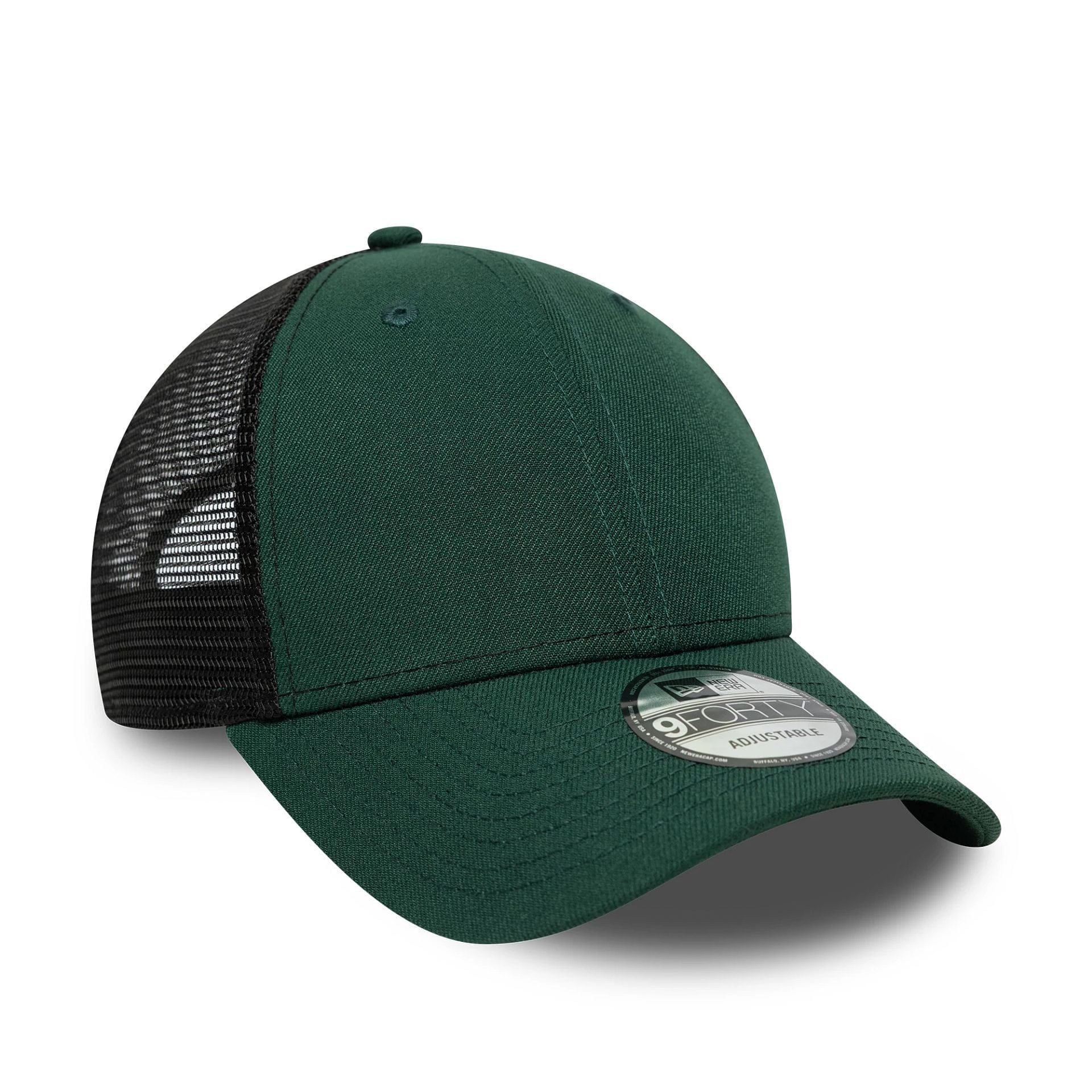New Era Dark Green 9FORTY Trucker Adjustable Cap - Image 3