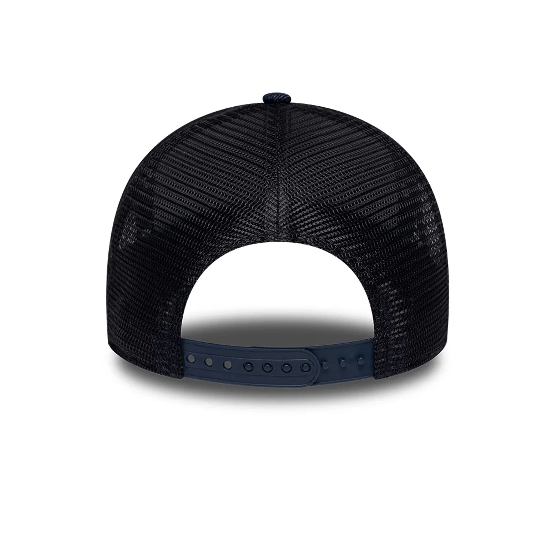 New Era Denim Navy 9FORTY A-Frame Trucker Adjustable Cap - Image 6