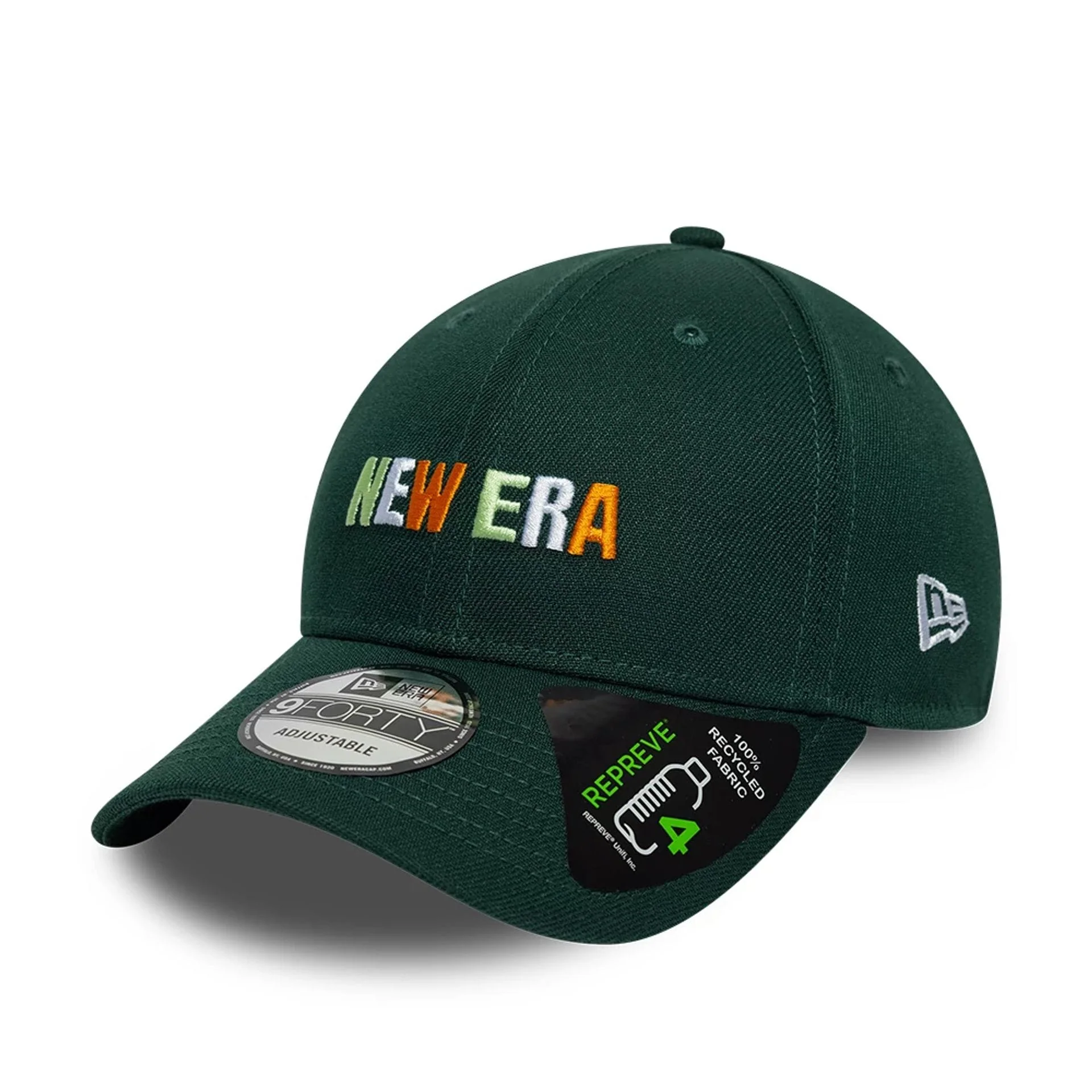 New Era Earth Day Dark Green 9FORTY Adjustable Cap - Image 3