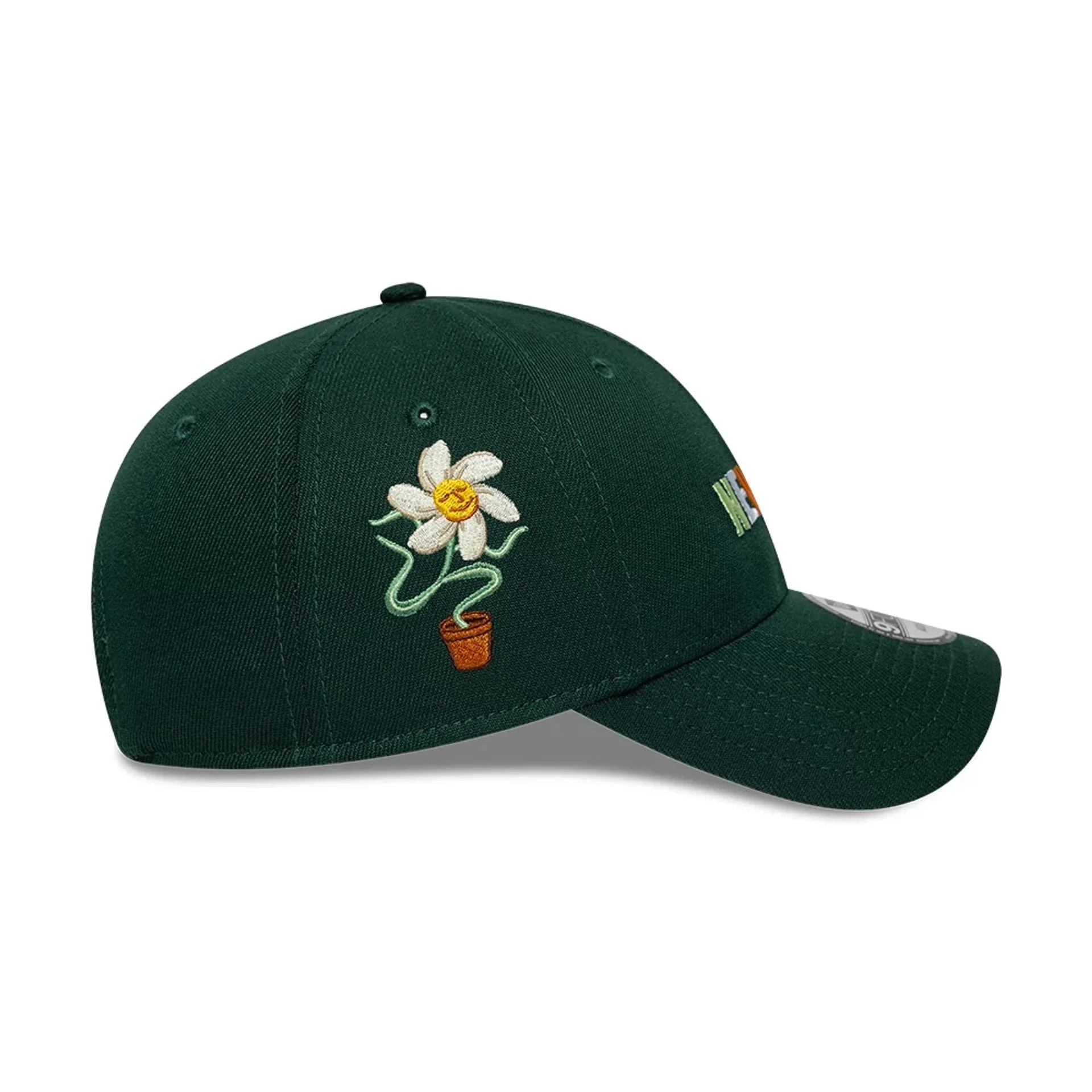 New Era Earth Day Dark Green 9FORTY Adjustable Cap - Image 4