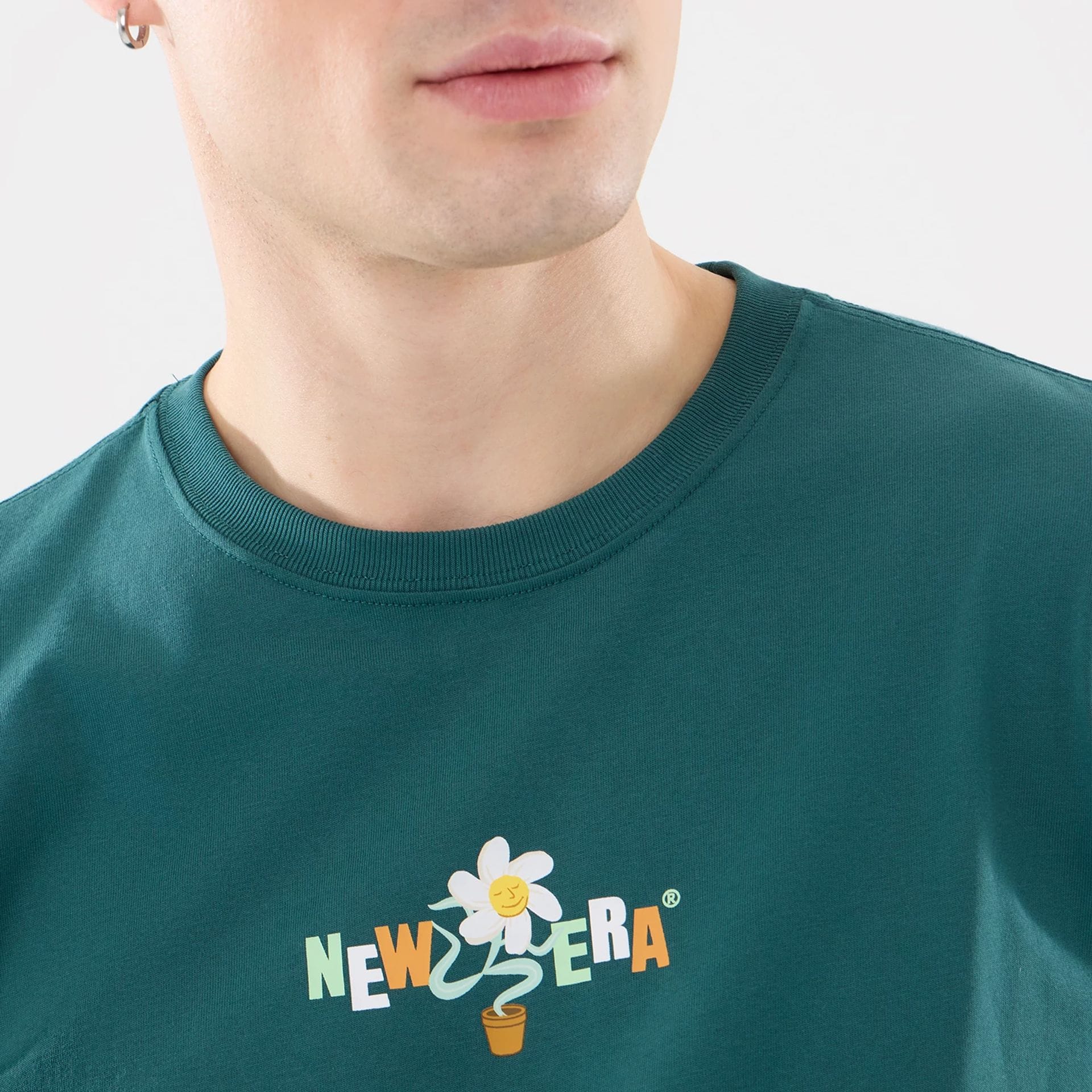 New Era Earth Day Dark Green T-Shirt - Image 3