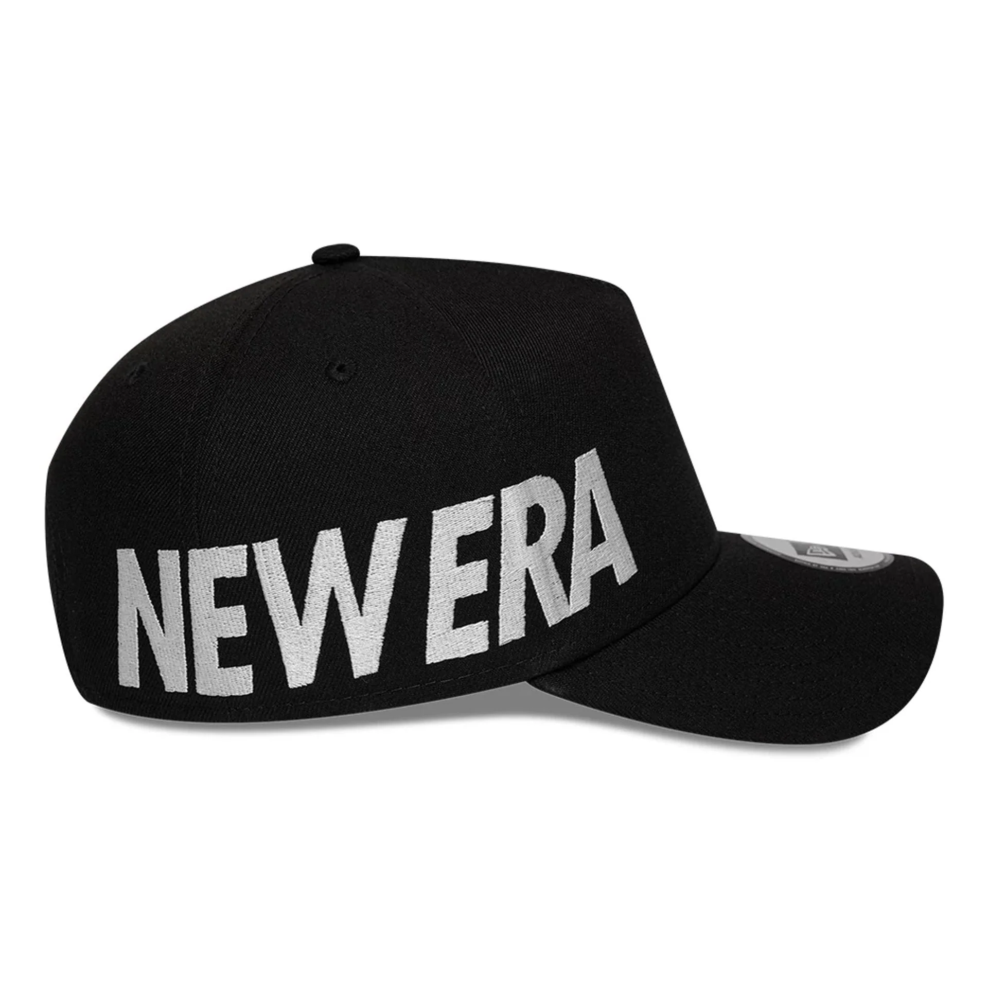 New Era Essential Black 9FORTY A-Frame Adjustable Cap - Image 3