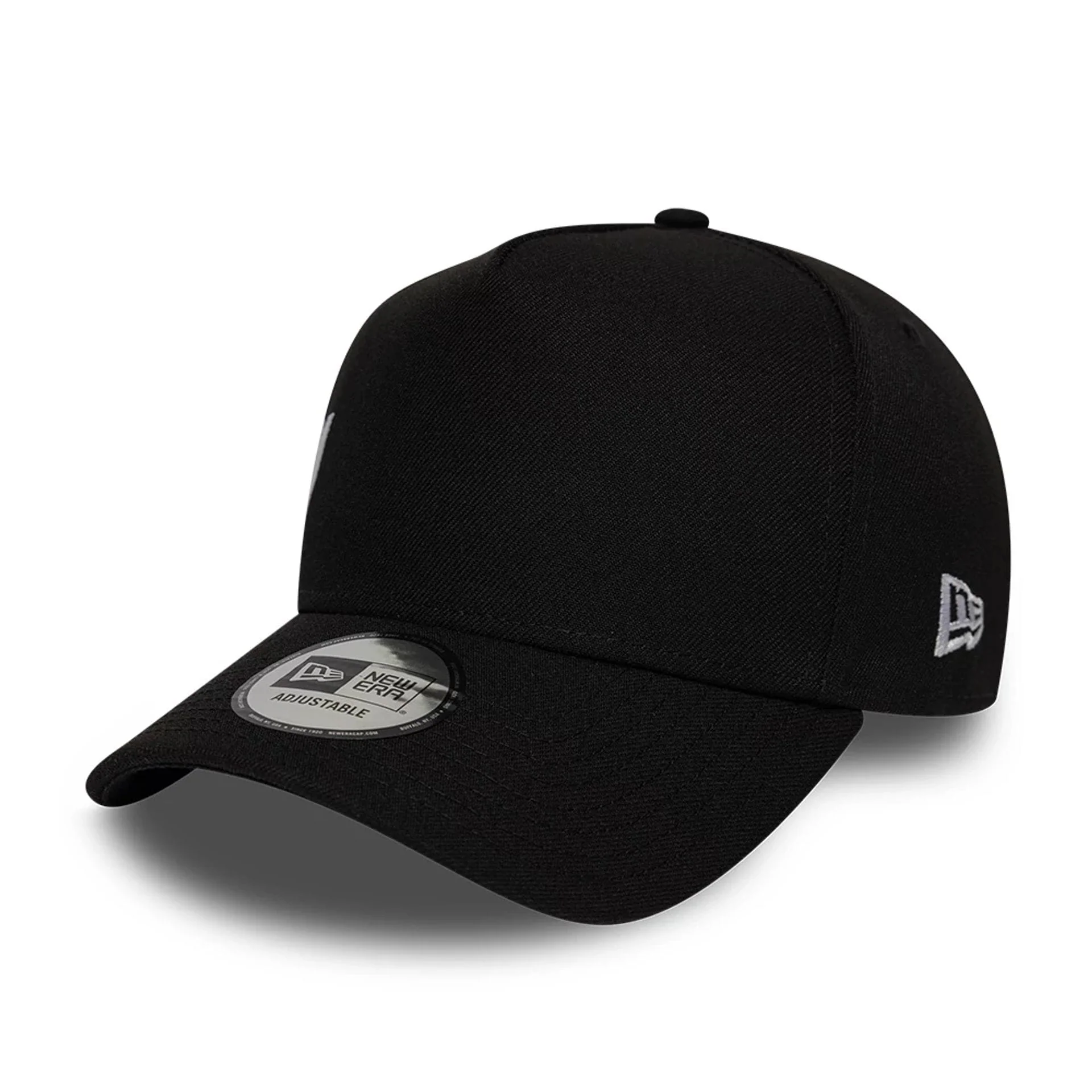 New Era Essential Black 9FORTY A-Frame Adjustable Cap - Image 4