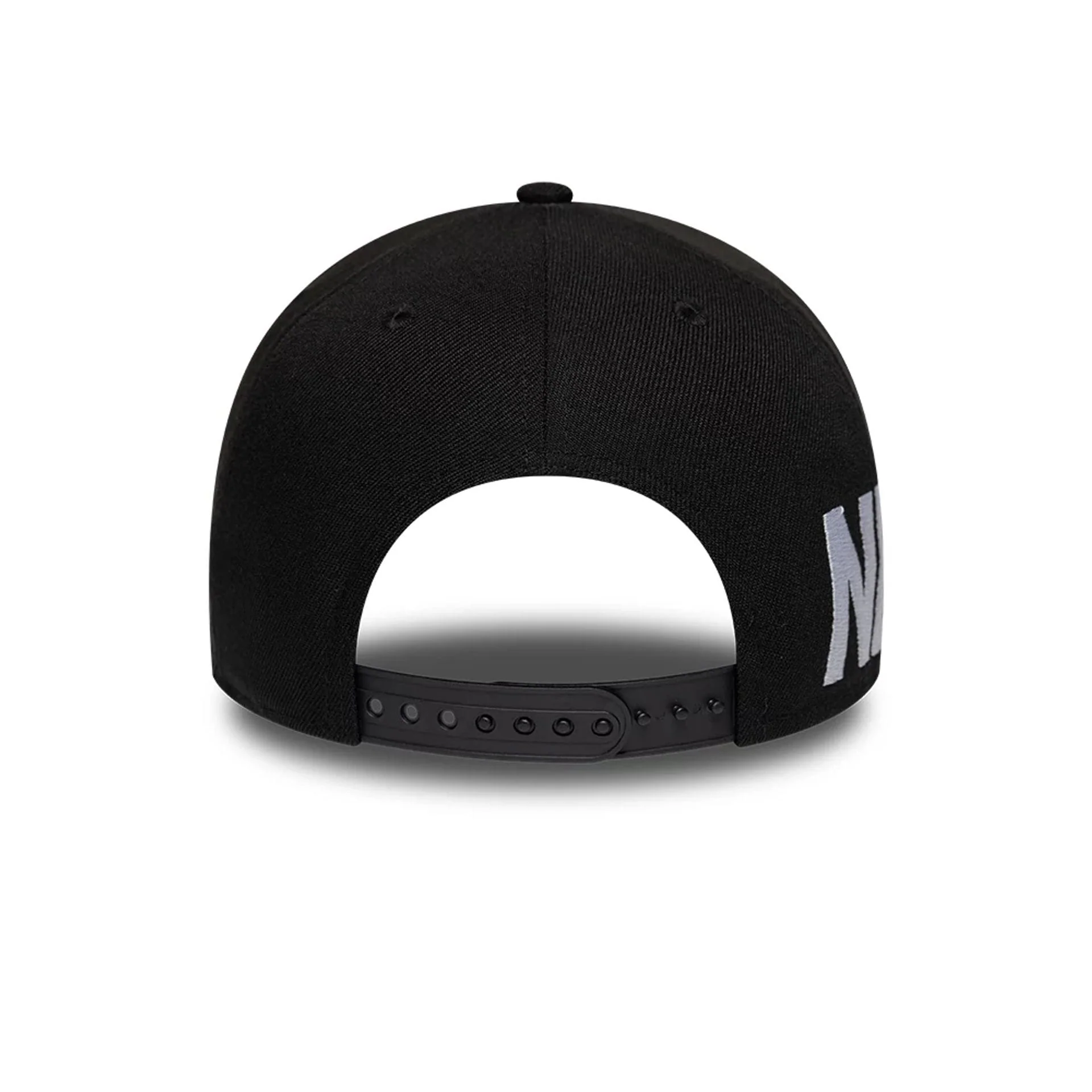 New Era Essential Black 9FORTY A-Frame Adjustable Cap - Image 5