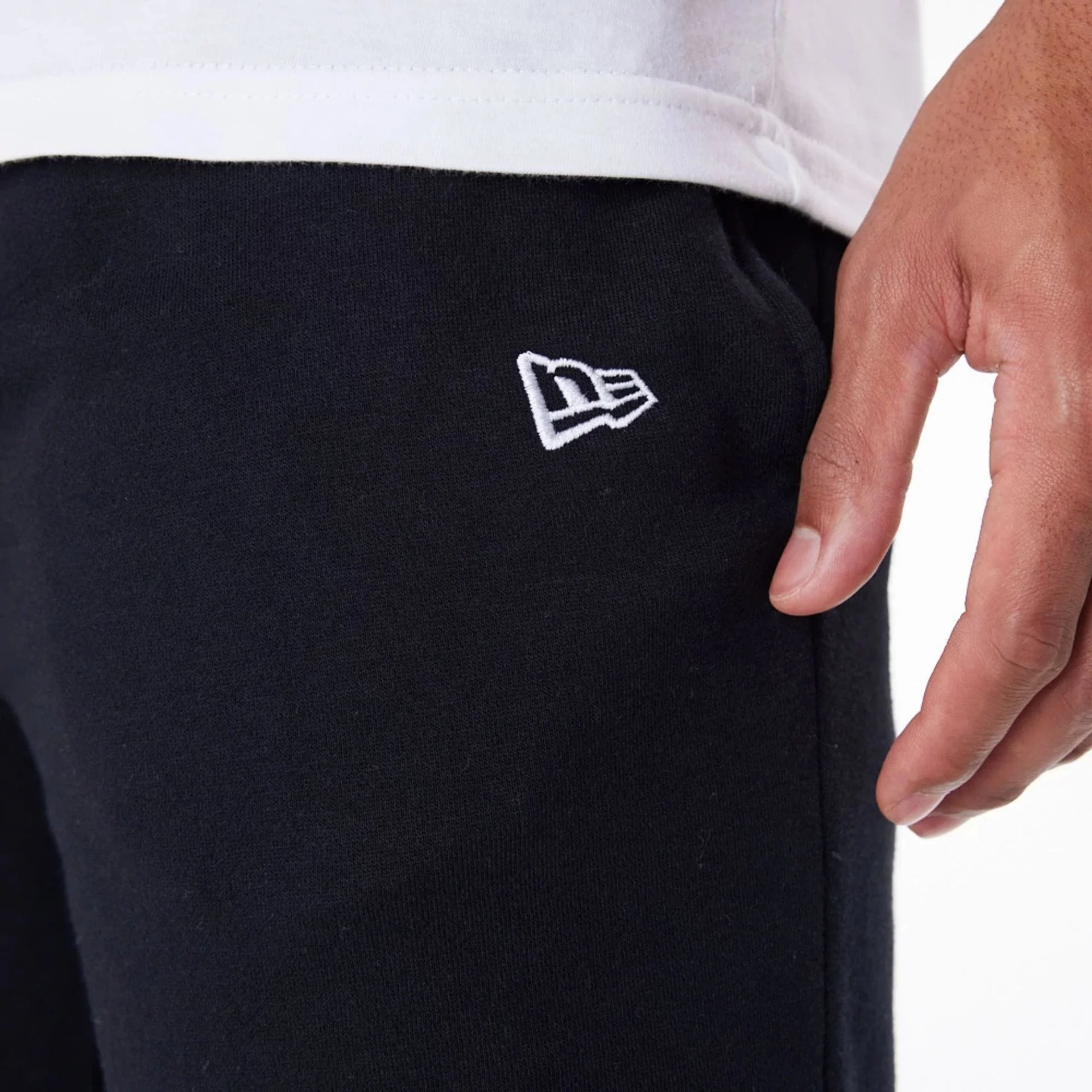 New Era Essential Black Joggers - Image 3