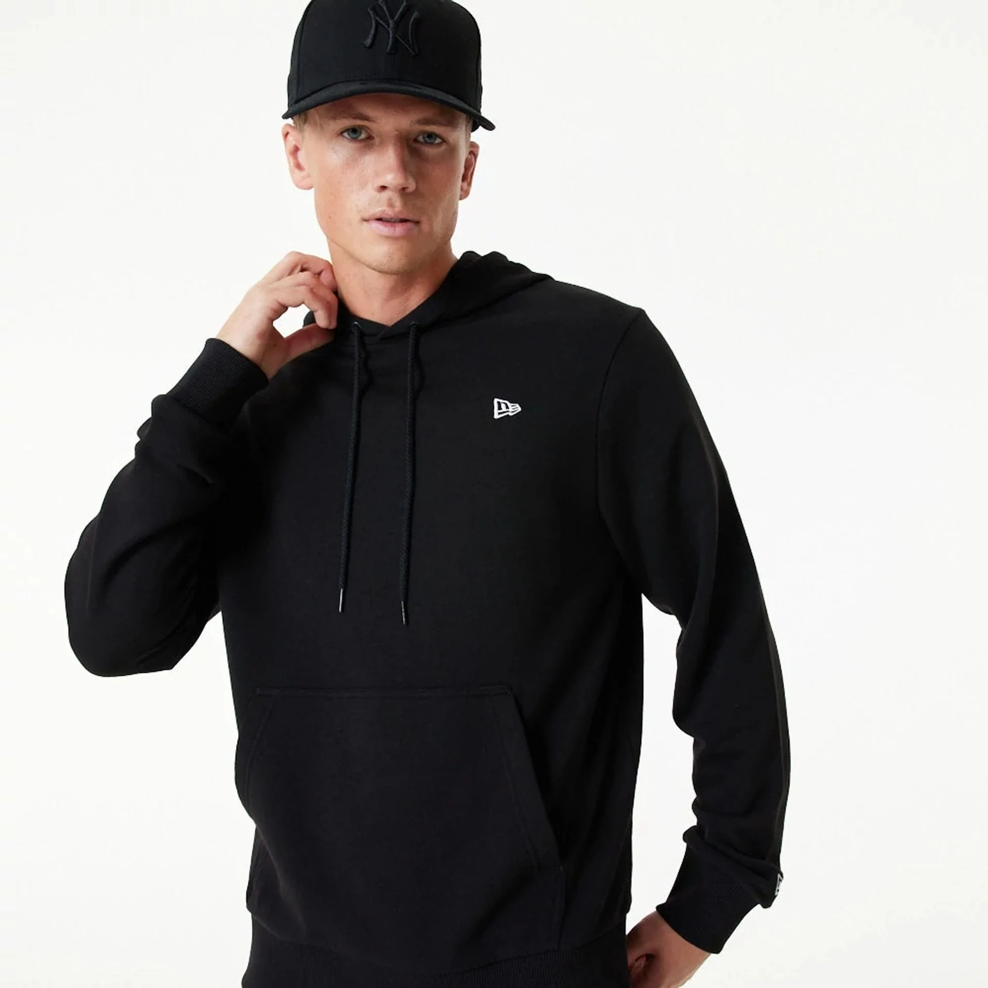 New Era Essential Black Pullover Hoodie - Image 4