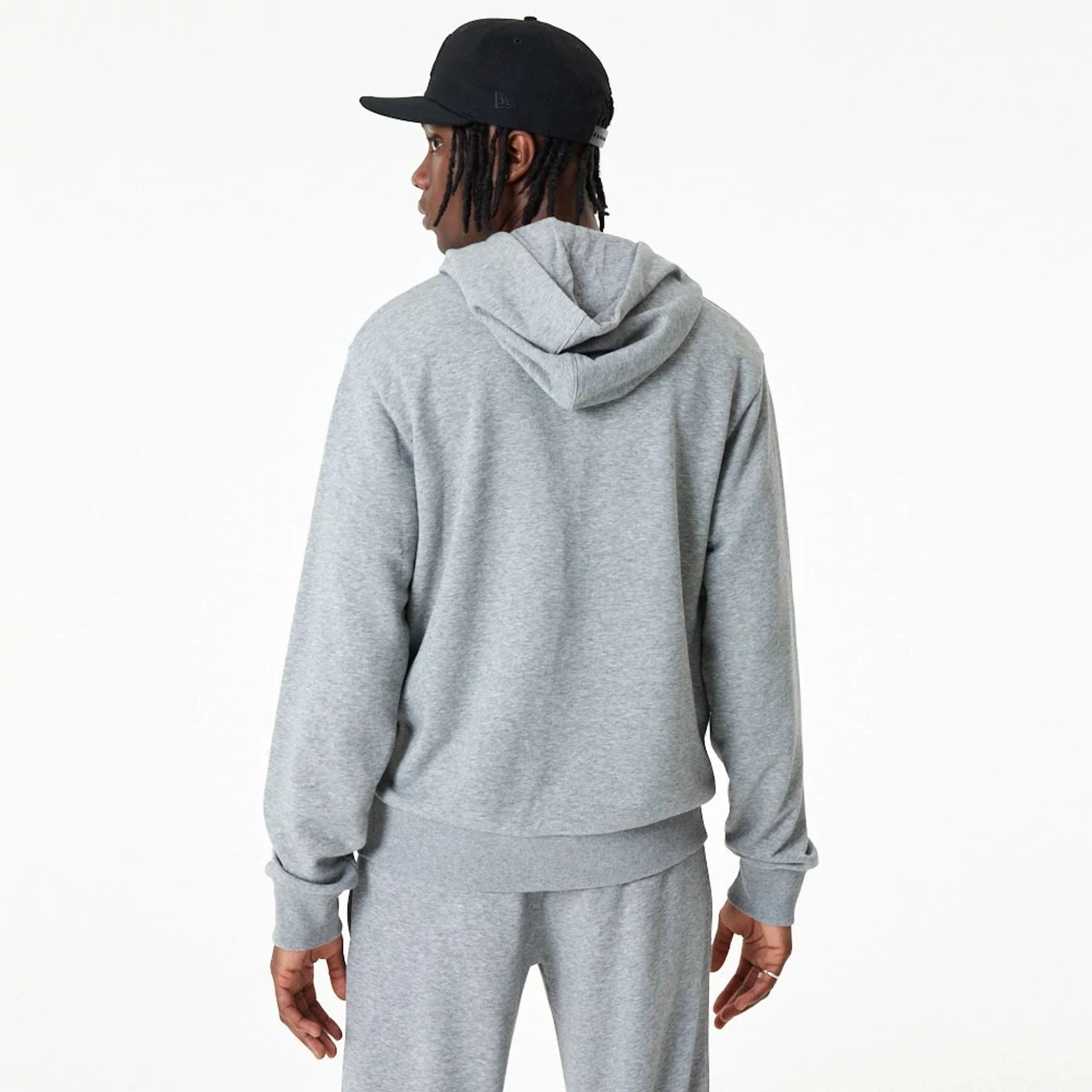New Era Essential Grey Pullover Hoodie - Image 8