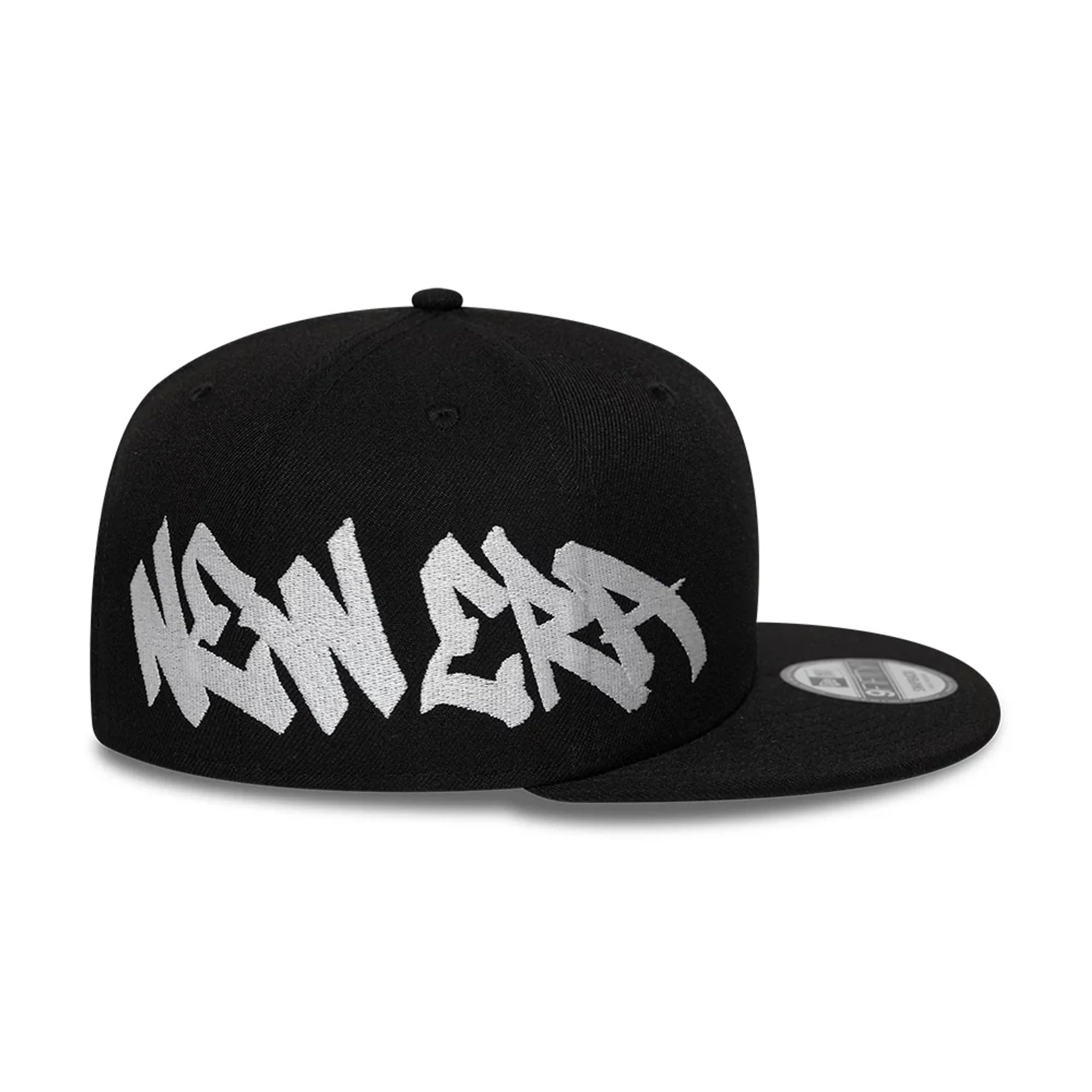 New Era Essential Tagging Black 9FIFTY Snapback Adjustable Cap - Image 2