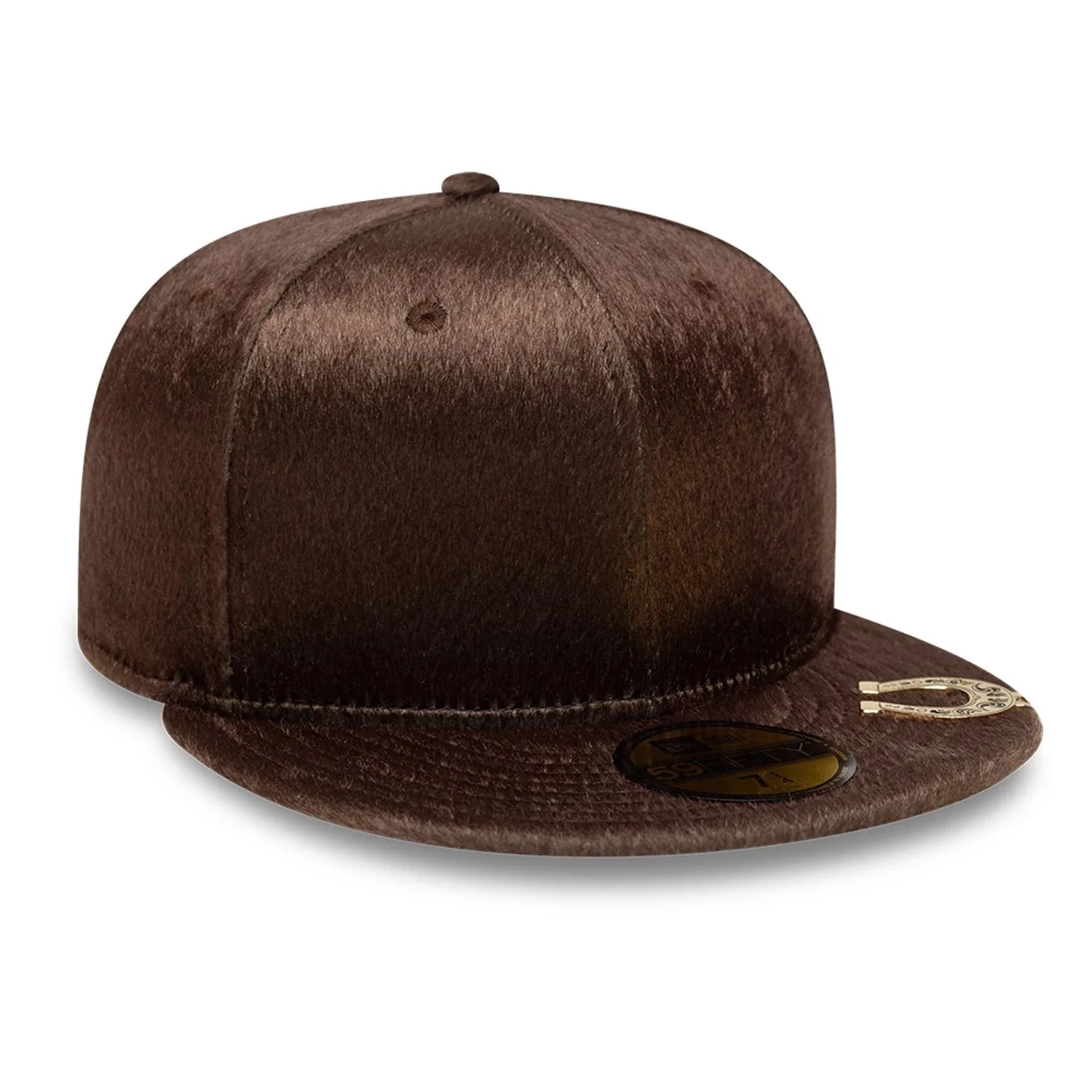 New Era Faux Pony Dark Brown 59FIFTY Fitted Cap - Image 3