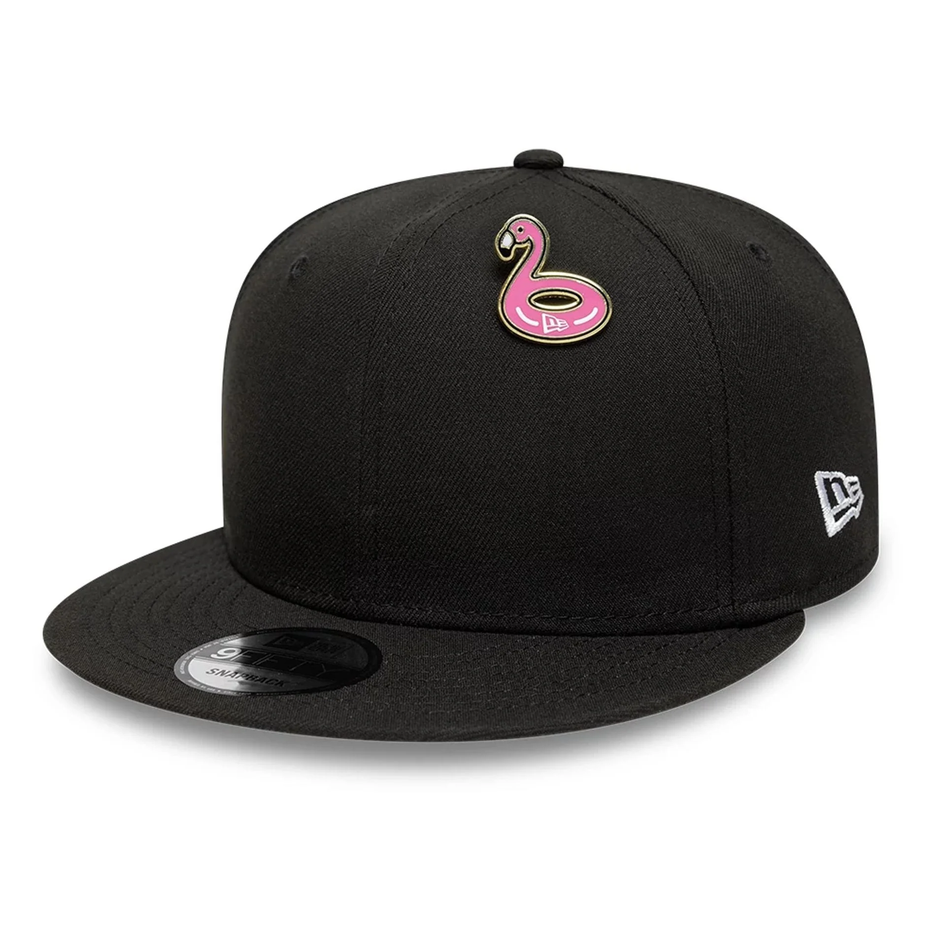 New Era Flamingo Gold Pin Badge - Image 2