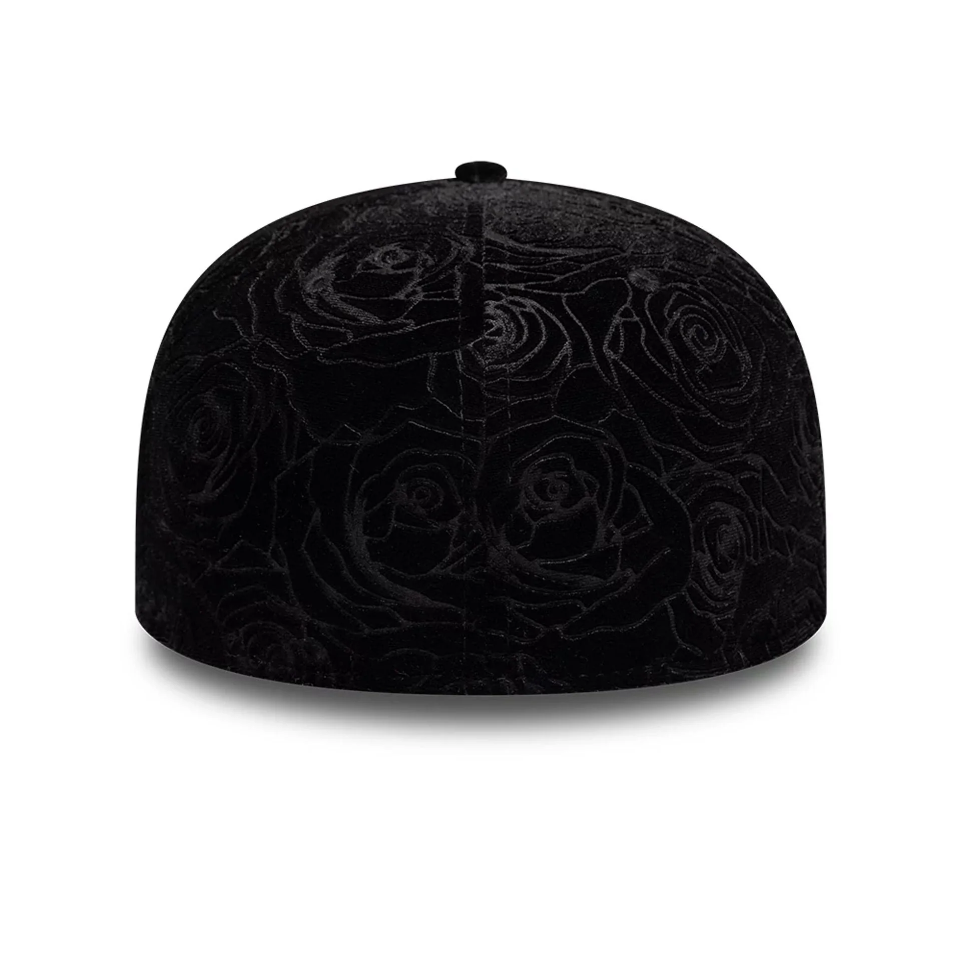 New Era Floral Velour Black 59FIFTY Fitted Cap - Image 6