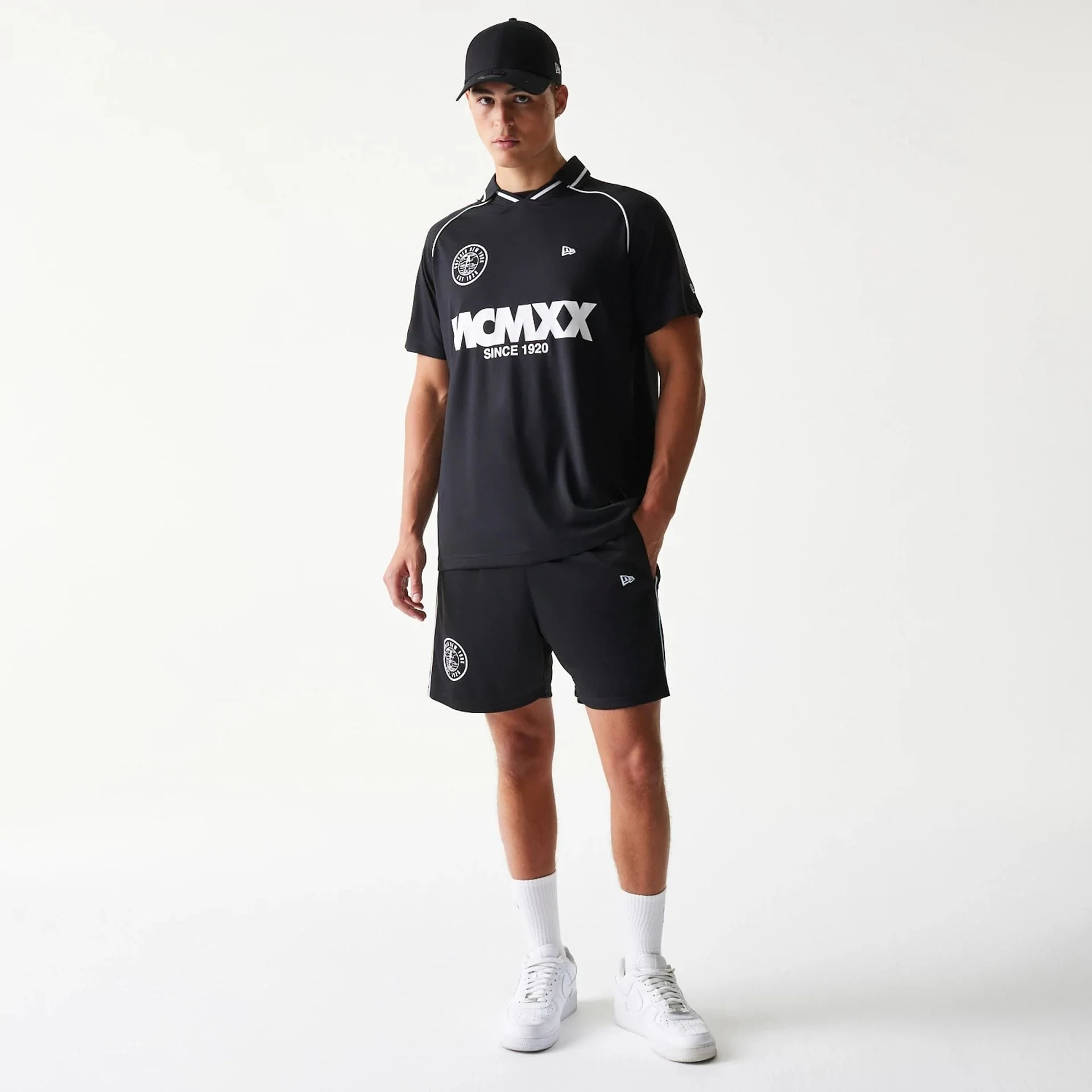 New Era Football Black Shorts - Image 8