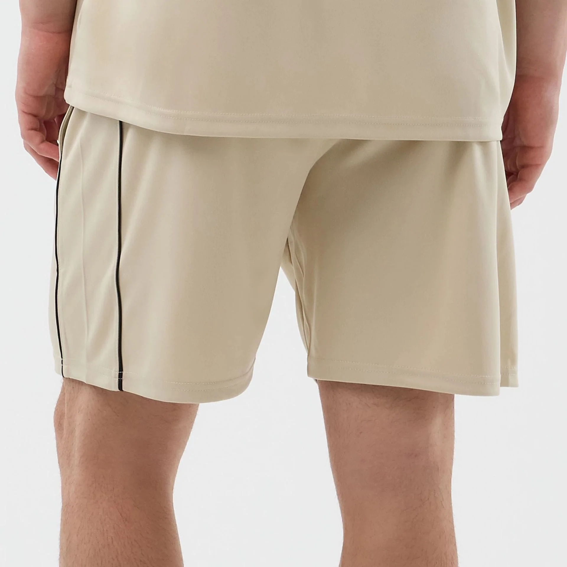 New Era Football Light Beige Shorts - Image 6