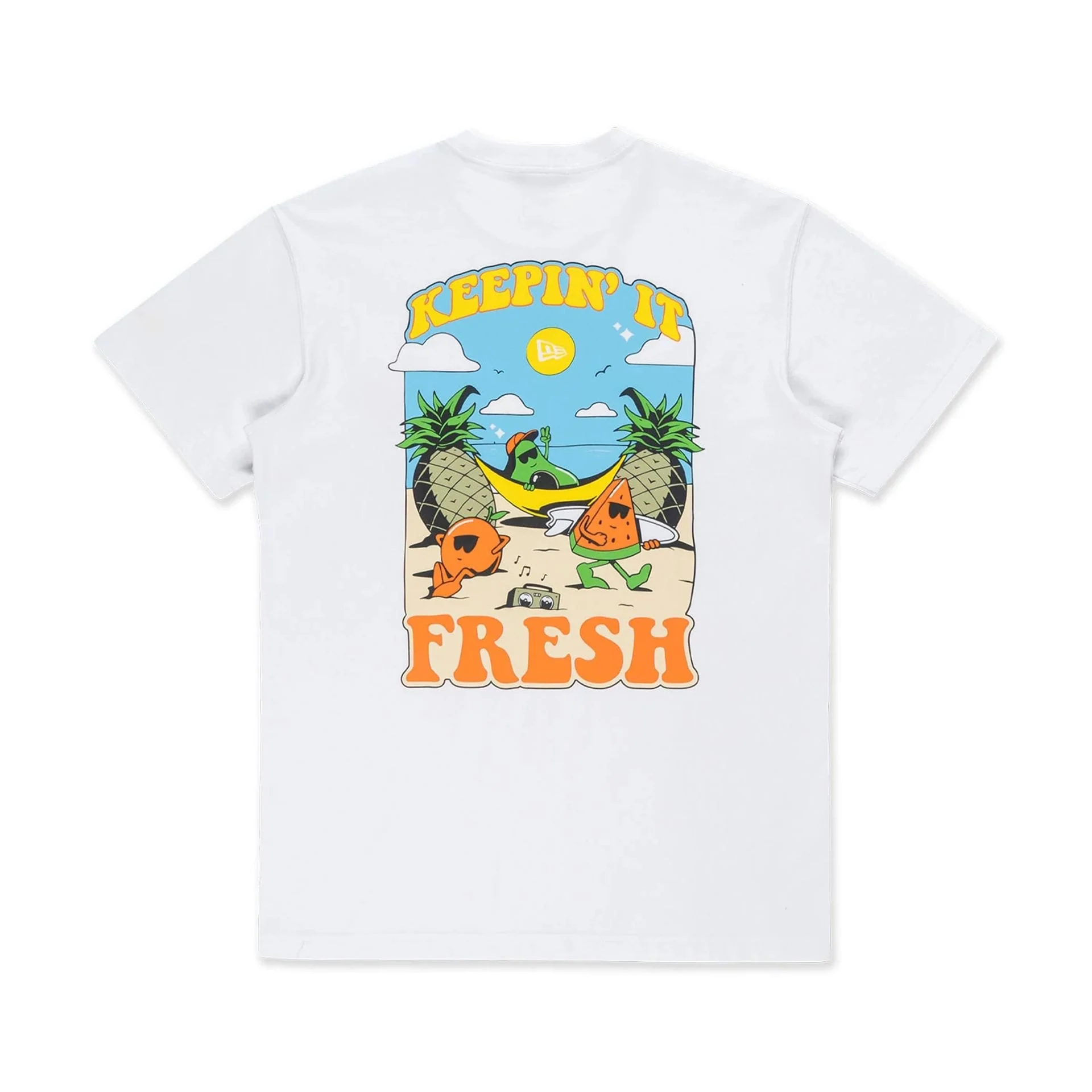 New Era Fruit Keepin' It Fresh White T-Shirt - Image 2