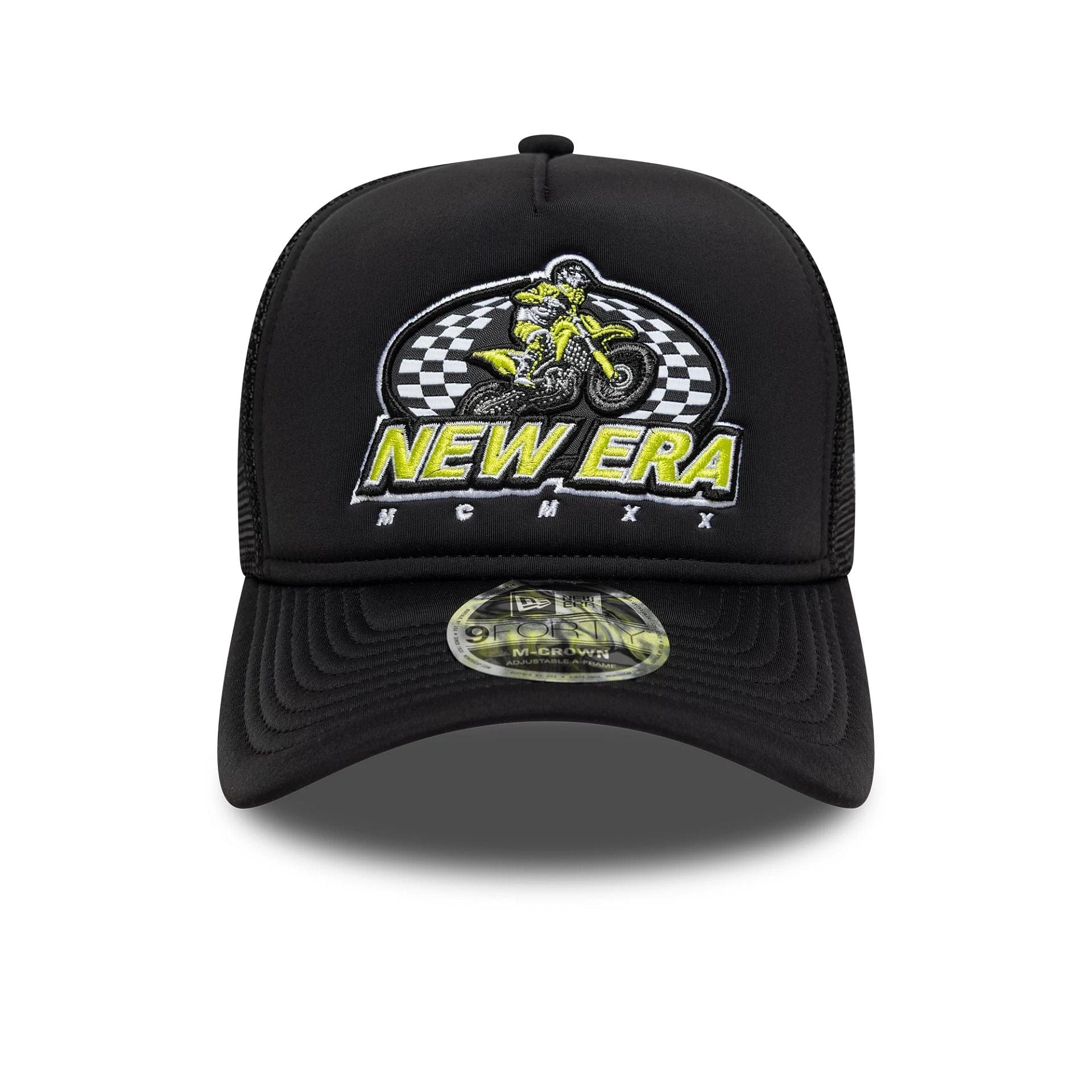 New Era Graphic Black 9FORTY M-Crown A-Frame Trucker Cap - Image 2