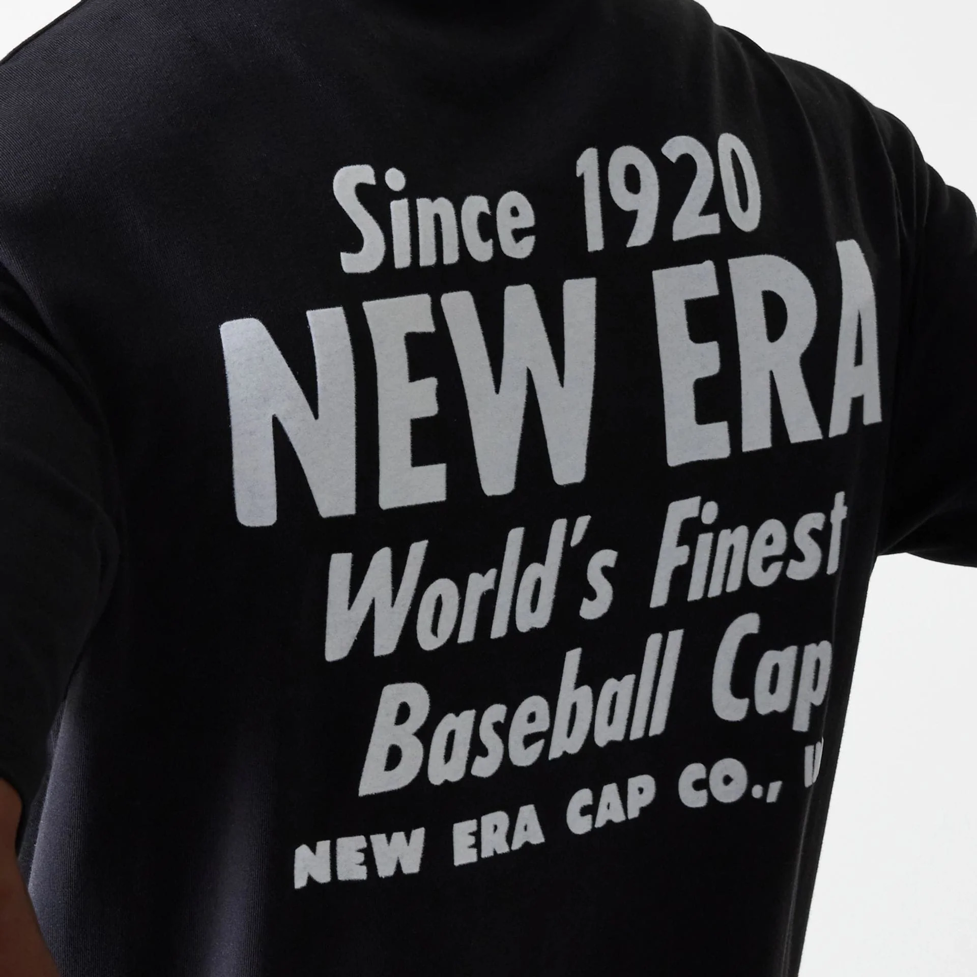 New Era Graphic Black Oversized T-Shirt - Image 6