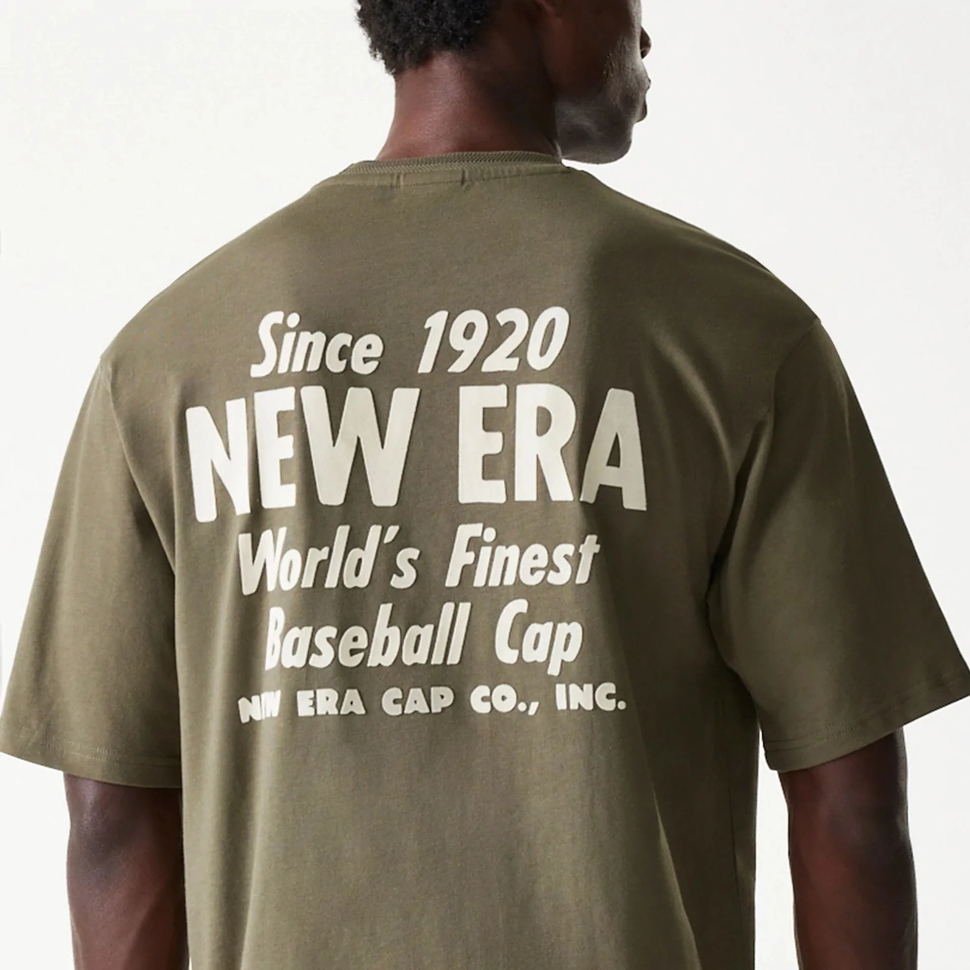 New Era Graphic Green Oversized T-Shirt - Image 4