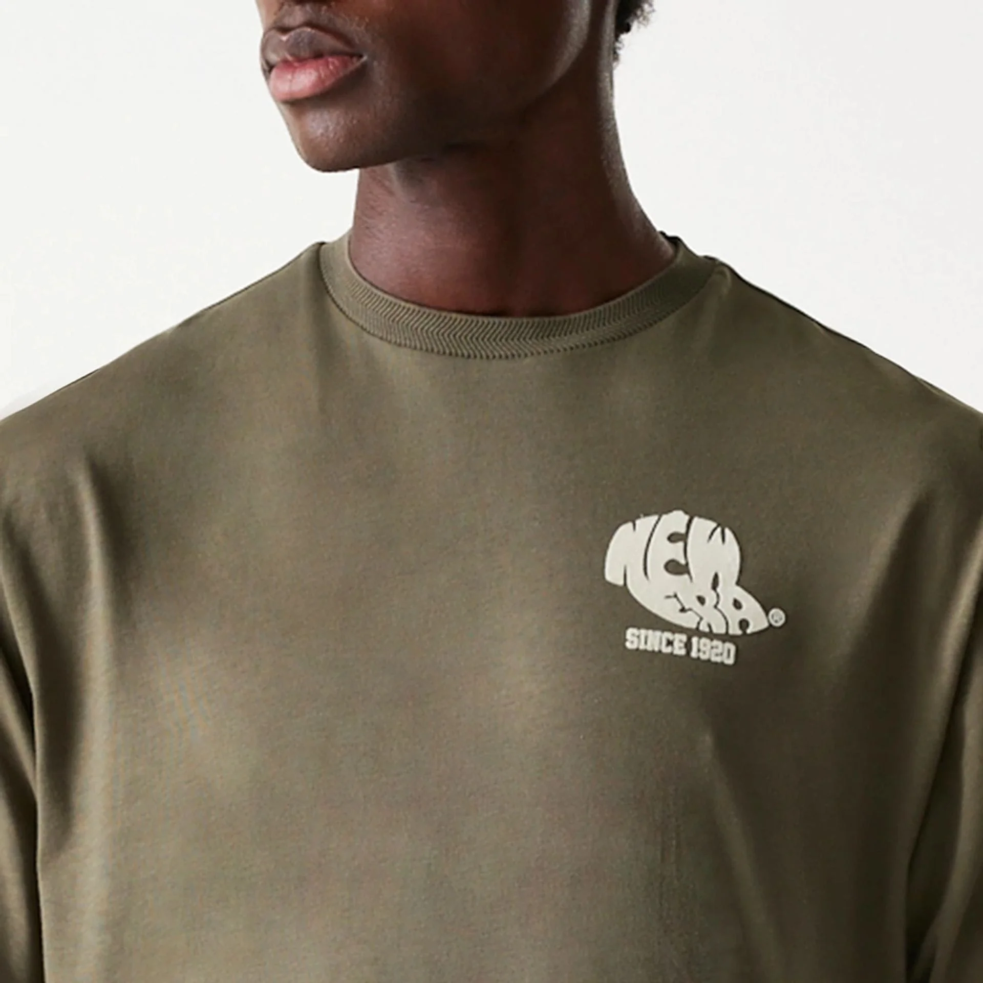 New Era Graphic Green Oversized T-Shirt - Image 6