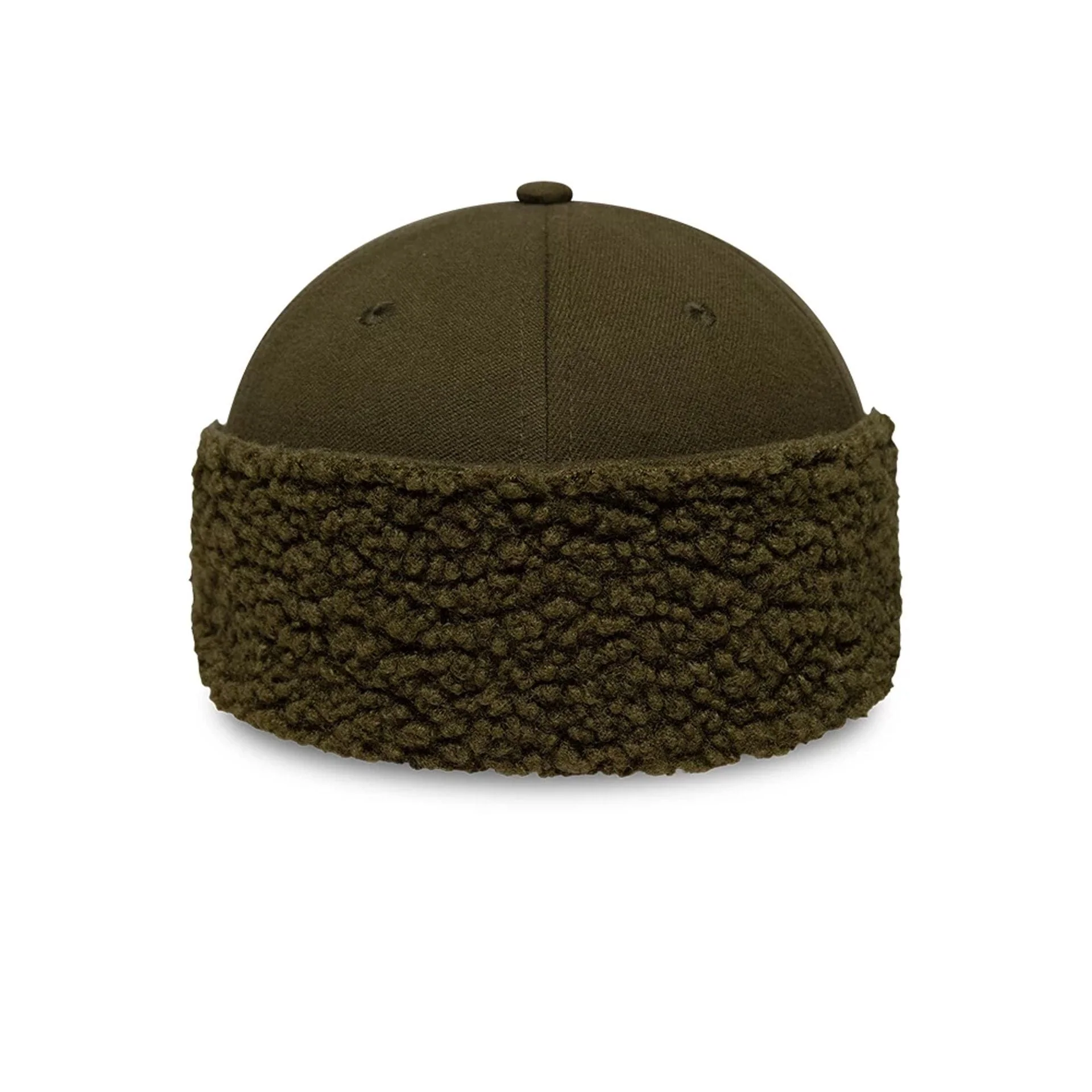New Era Green 39THIRTY Downflap Stretch Fit Cap - Image 2