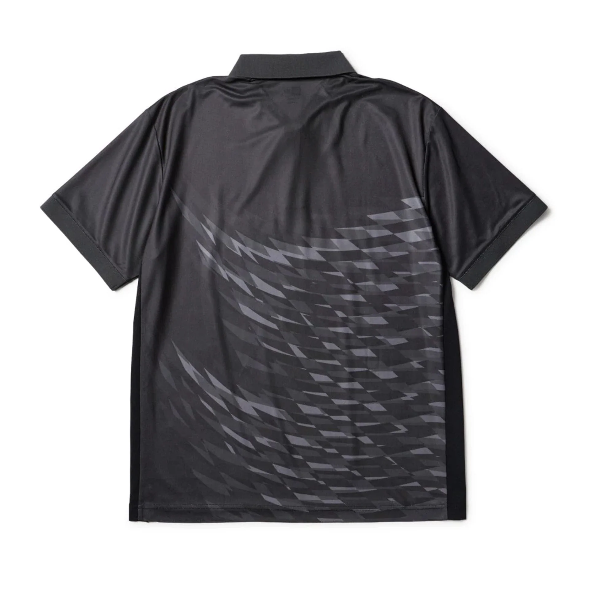 New Era Grid Black Polo T-Shirt - Image 2