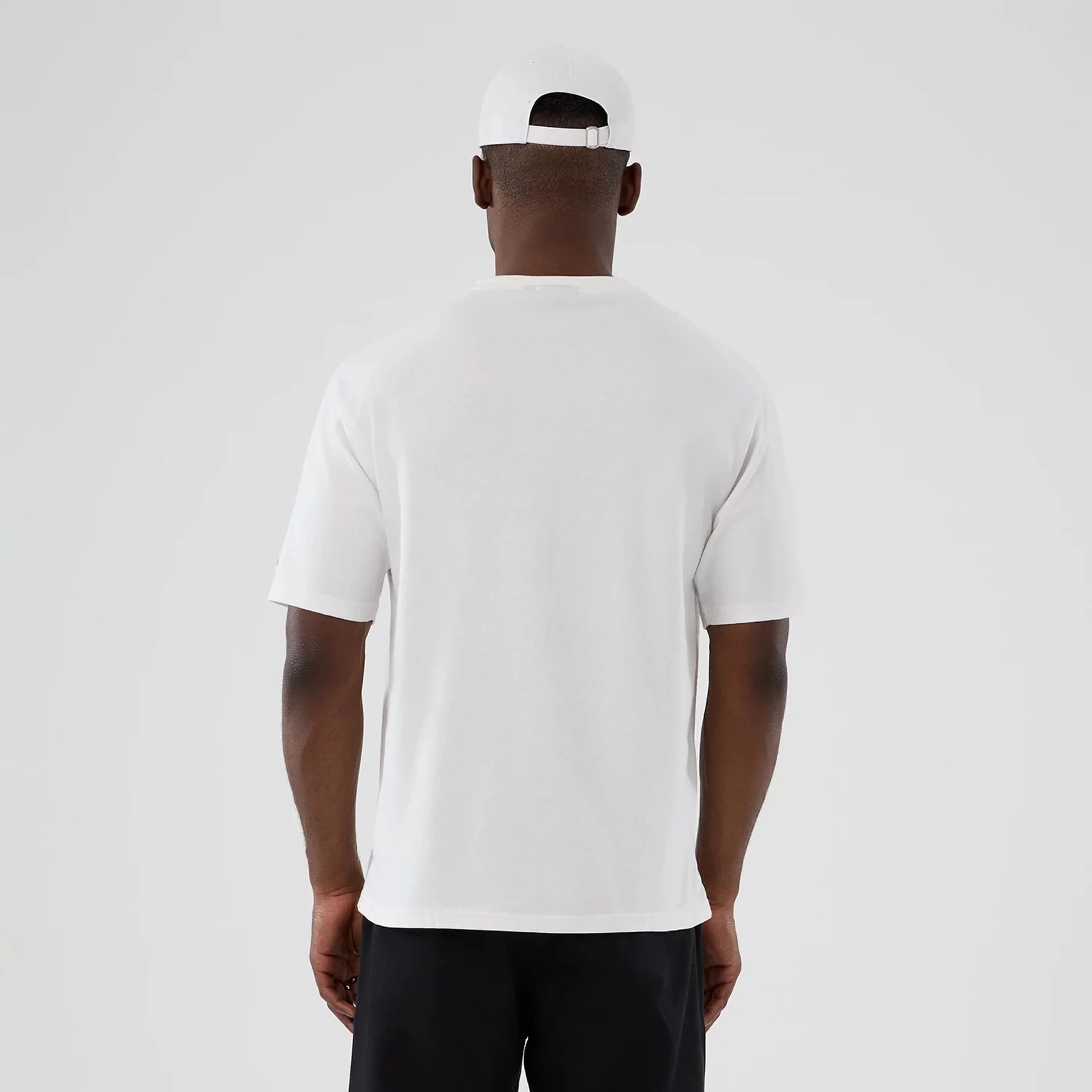 New Era Halloween Skull Graphic White Oversized T-Shirt - Image 2