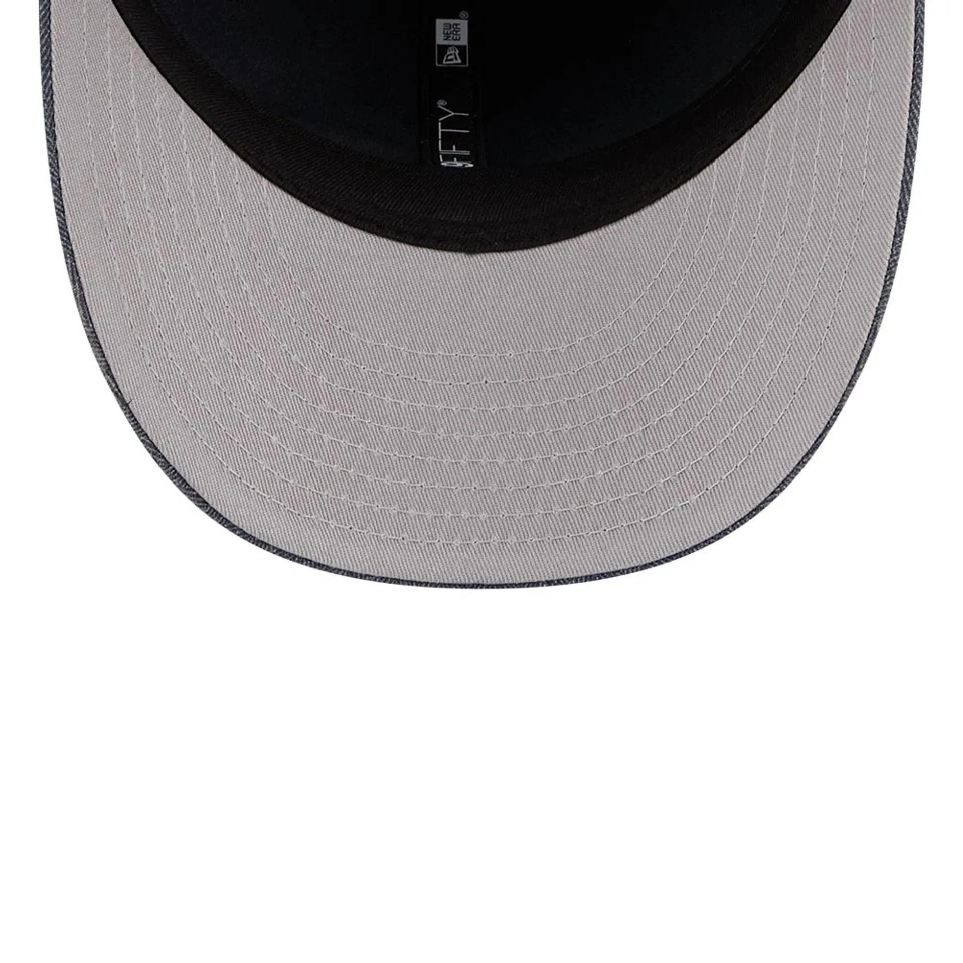 New Era Herringbone Navy Retro Crown 59FIFTY Fitted Cap - Image 2